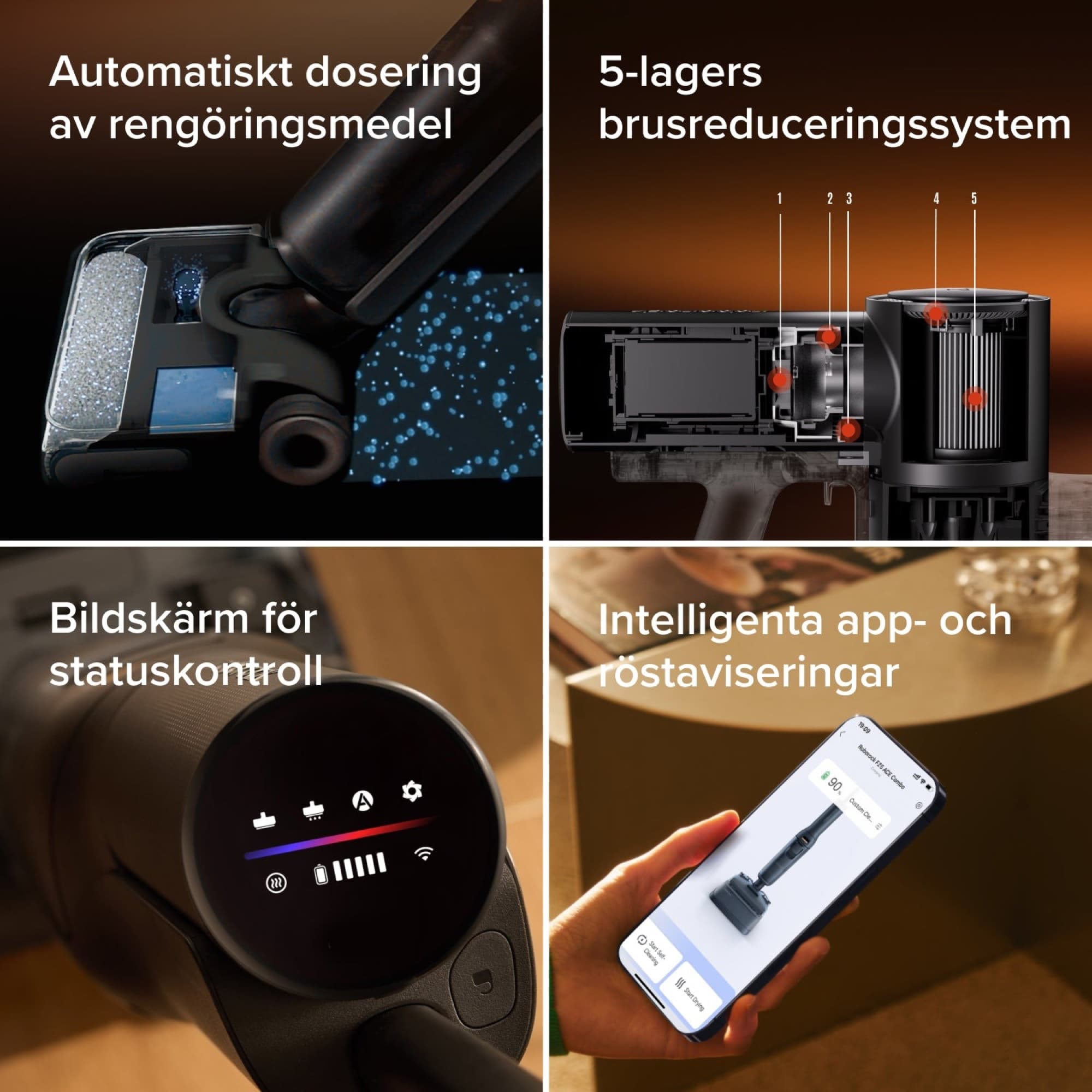 Automatic dosing, display and app