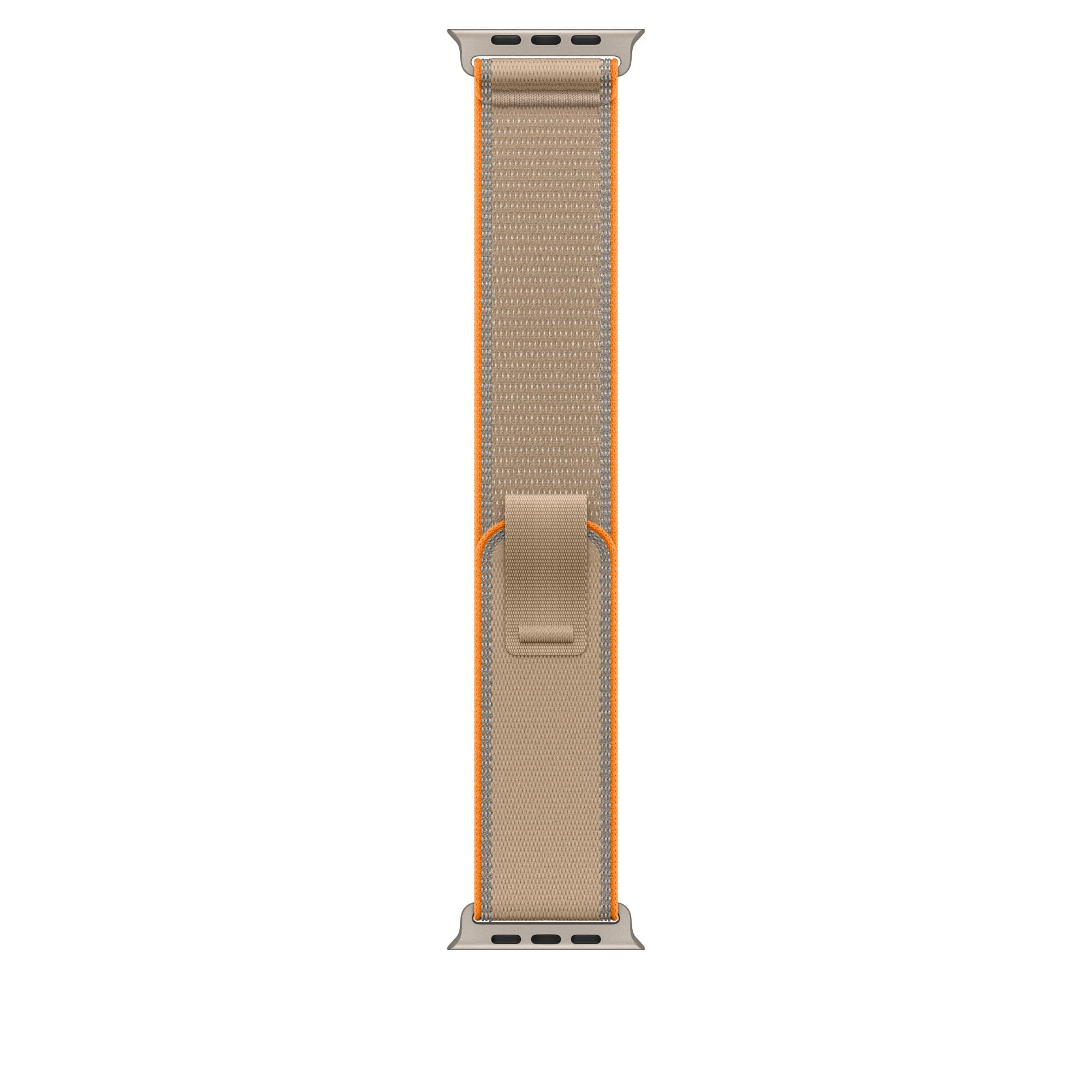 Trail Loop for Apple Watch in sand, natural titanium