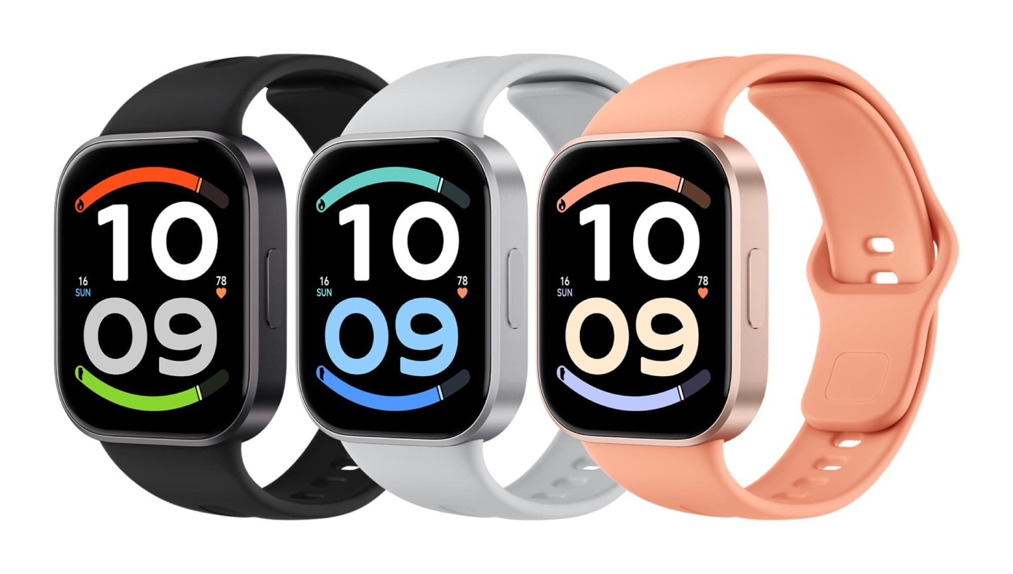 REDMI Watch 6 Active in black, silver and orange