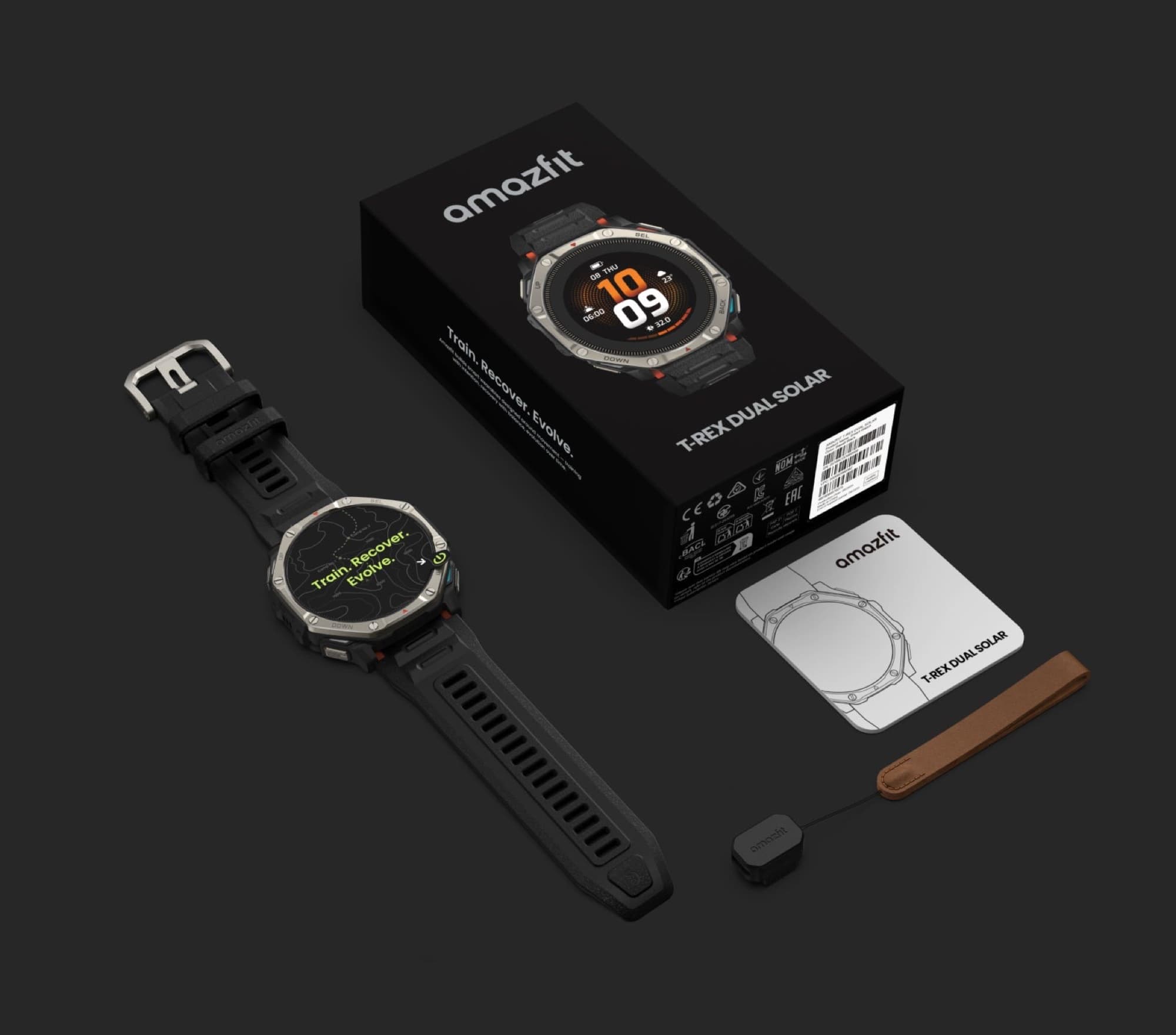 In the box: watch, charging head and user guide