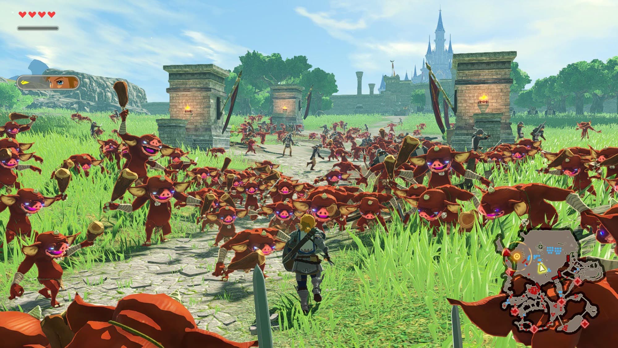 Skärmbild från Hyrule Warriors: Age of Calamity – Definitive Edition
