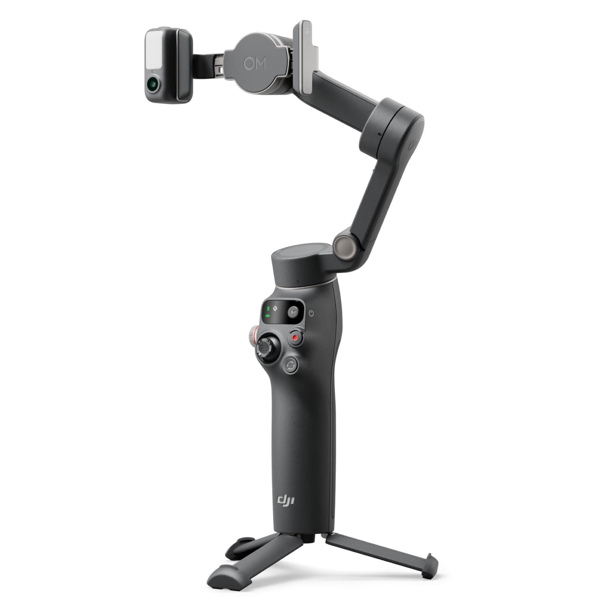 Osmo Mobile 7P på stativ med modulen