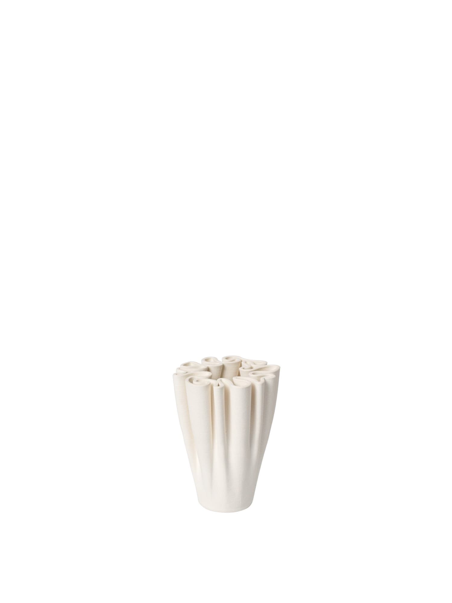 Ferm Living Dedali vas – H 11 cm, Off-White