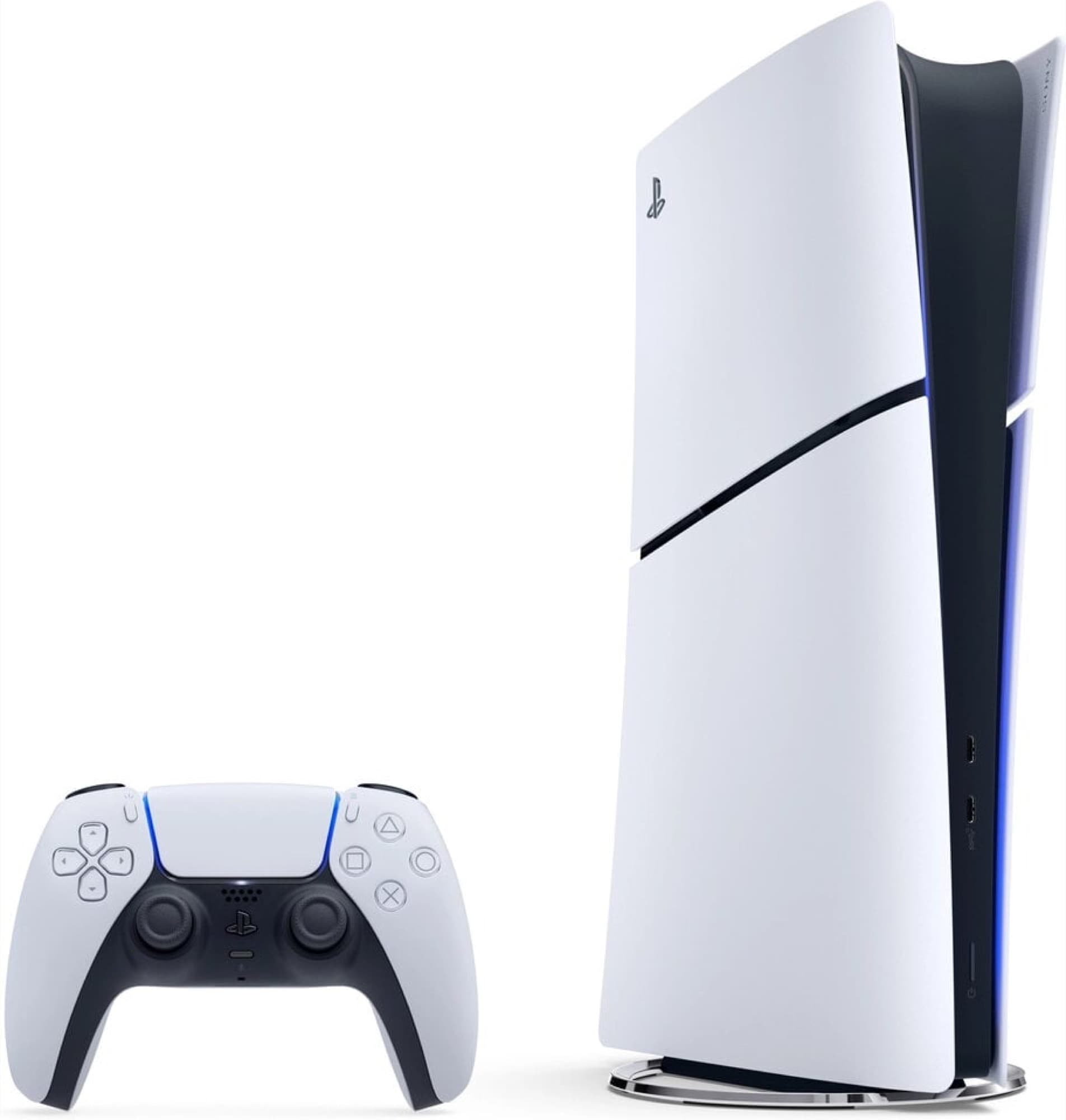 PlayStation 5 Slim Digital Edition med DualSense