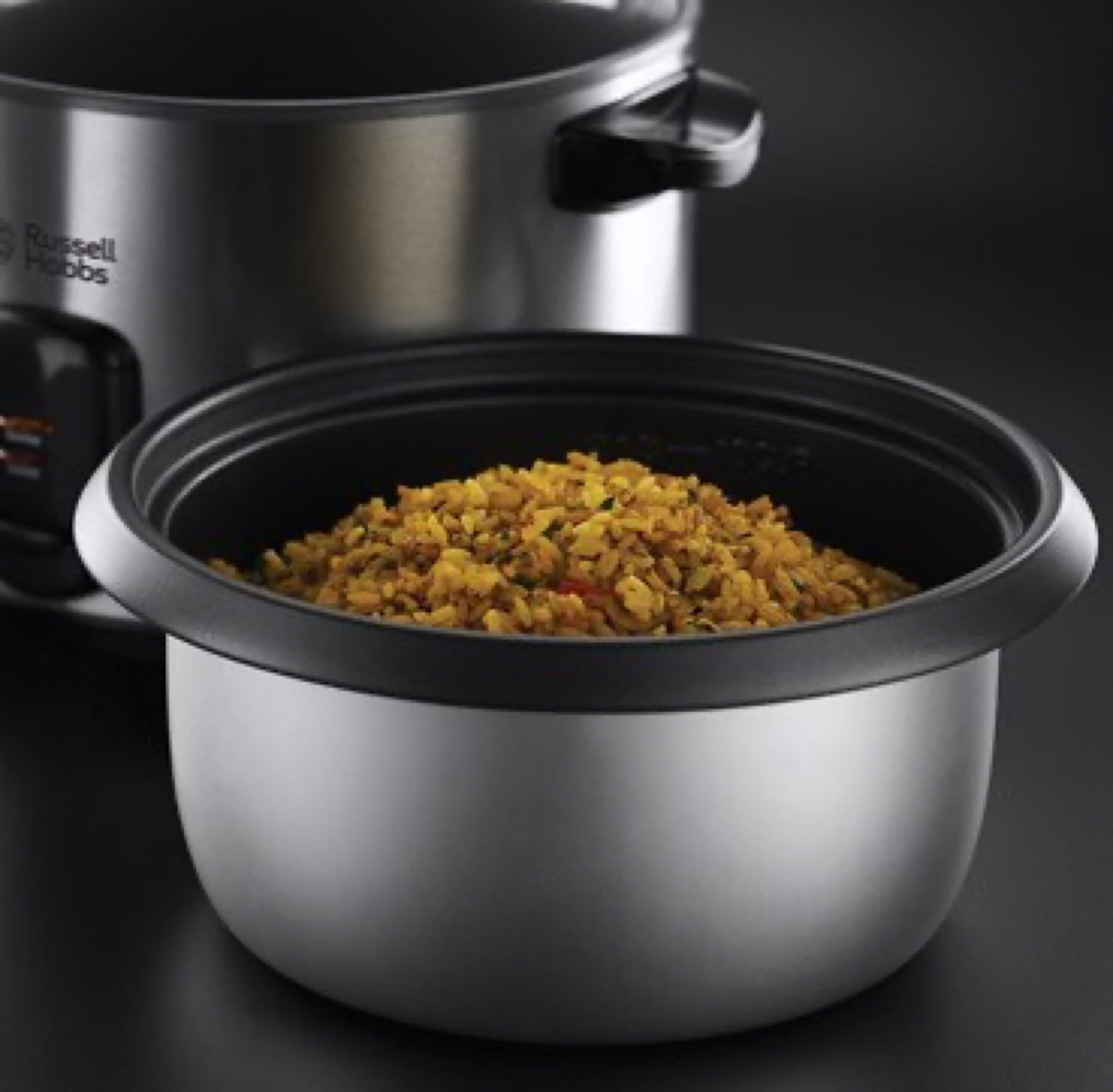 Non-stick bowl with rice