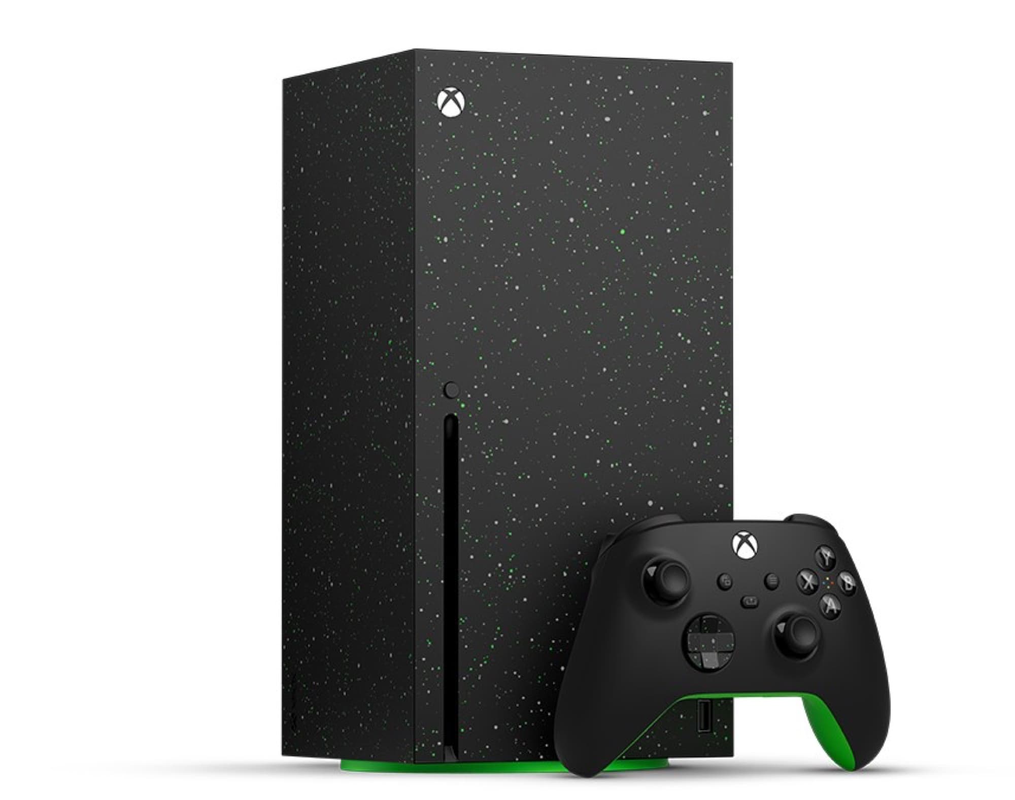 Xbox Series X 2 TB Galaxy Black med handkontroll