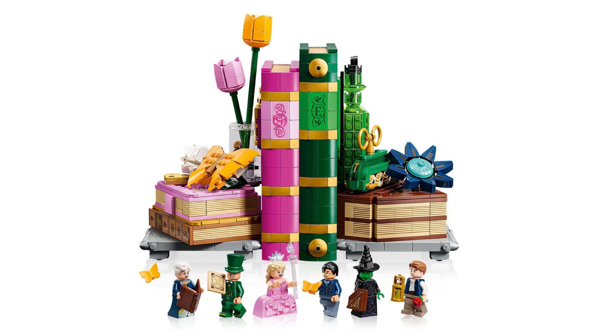 Wicked-bokstöd i LEGO – detalj 2