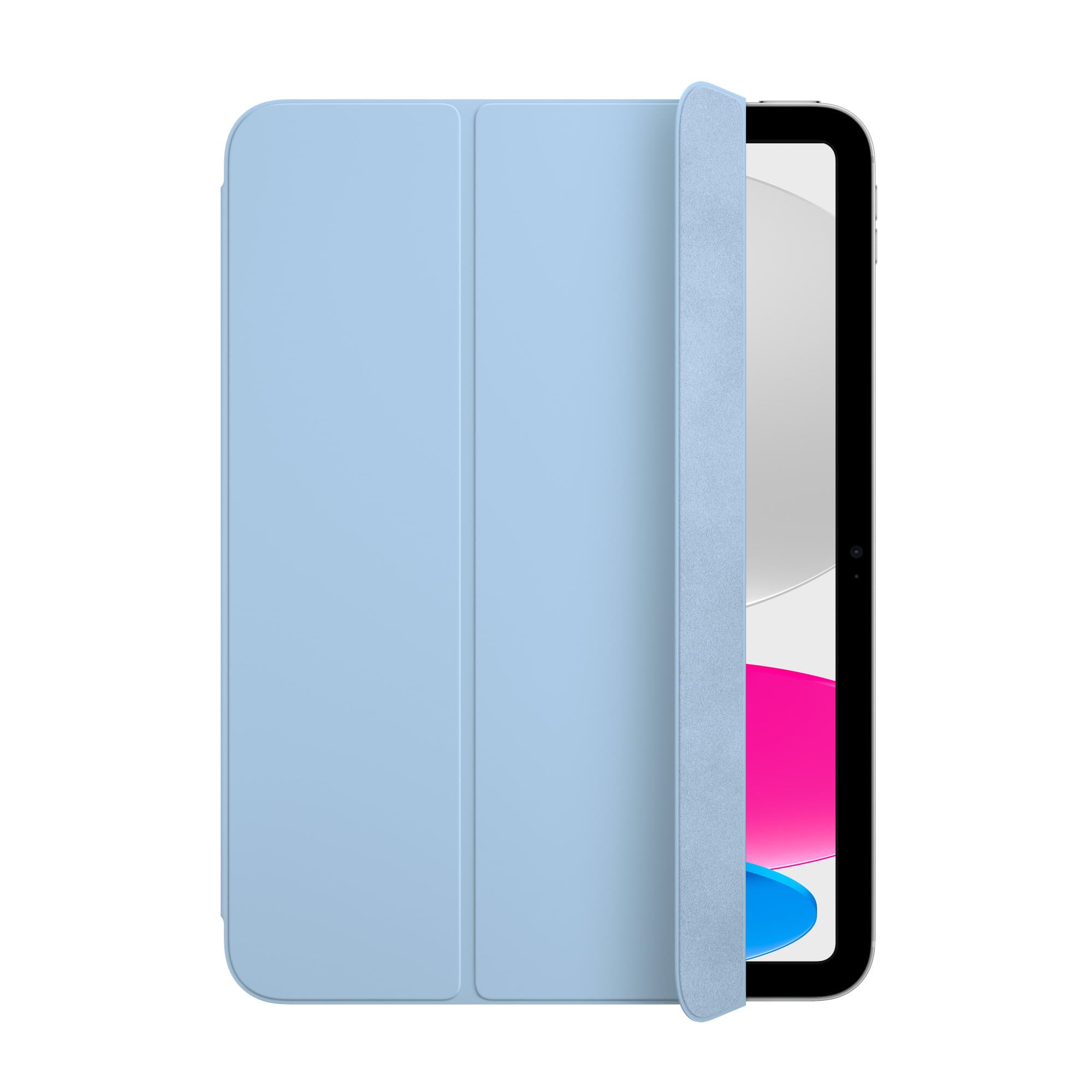 Smart Folio delvis öppnat på iPad