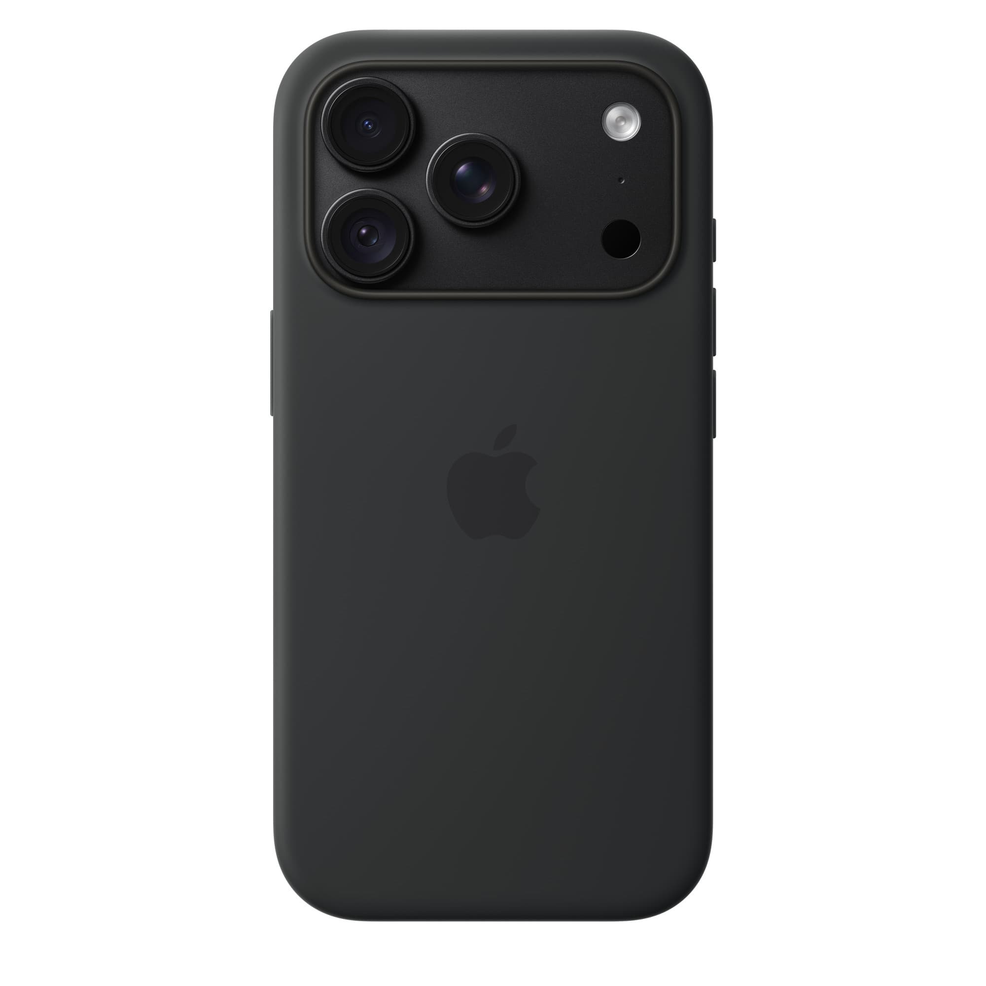 Silikonskal med MagSafe till iPhone 18 Pro och 18 Pro Max – iPhone 18 Pro i svart