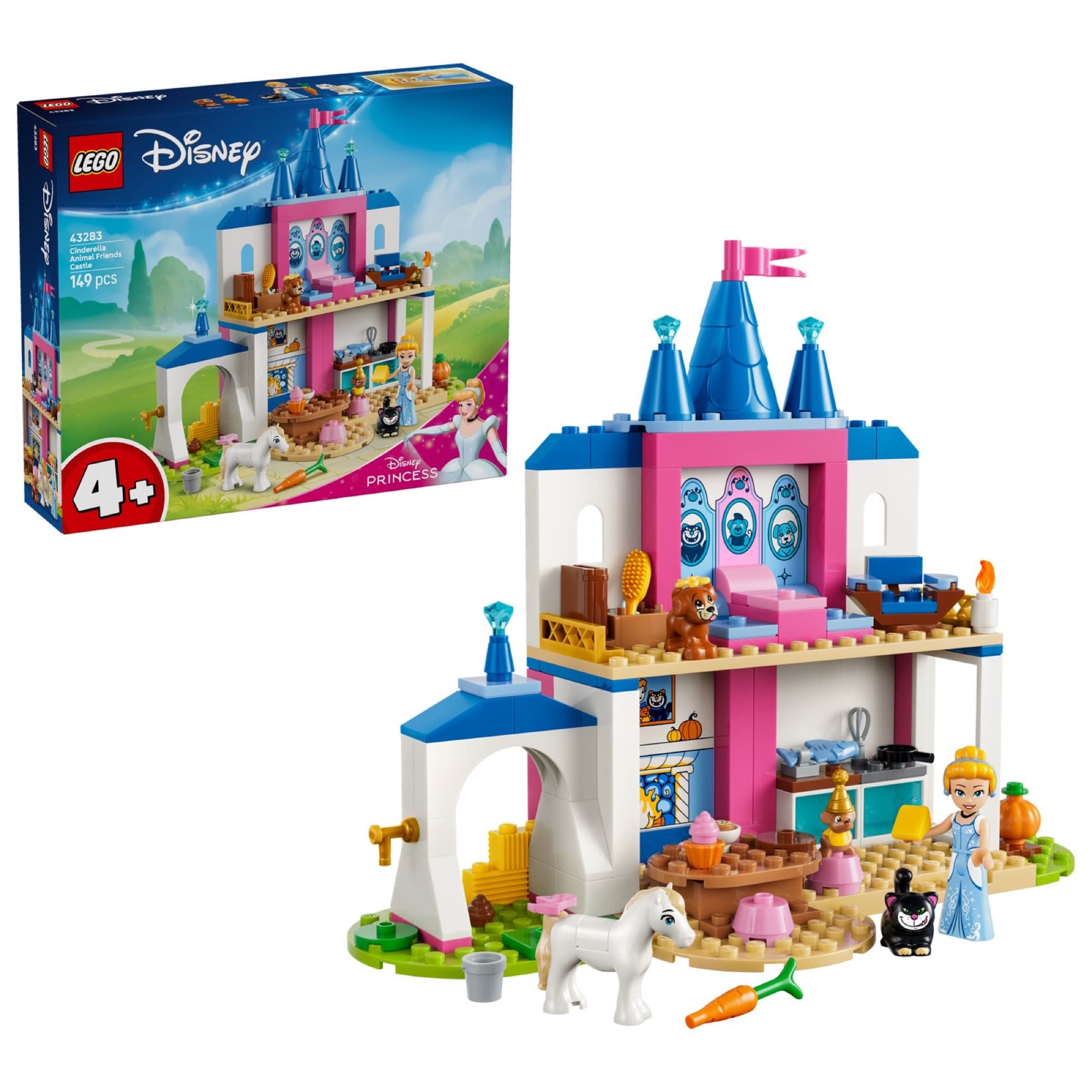 Box of LEGO set 43283