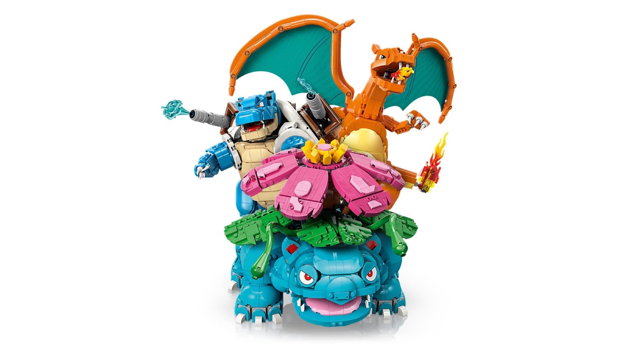 Venusaur, Charizard och Blastoise – detalj 5