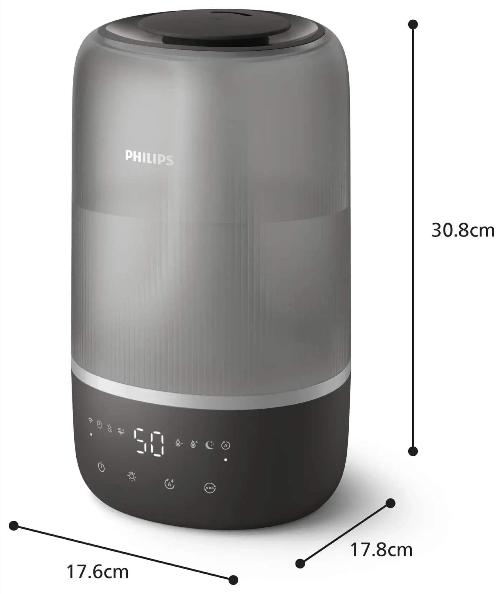 HU1510 med mått: 30,6 cm hög