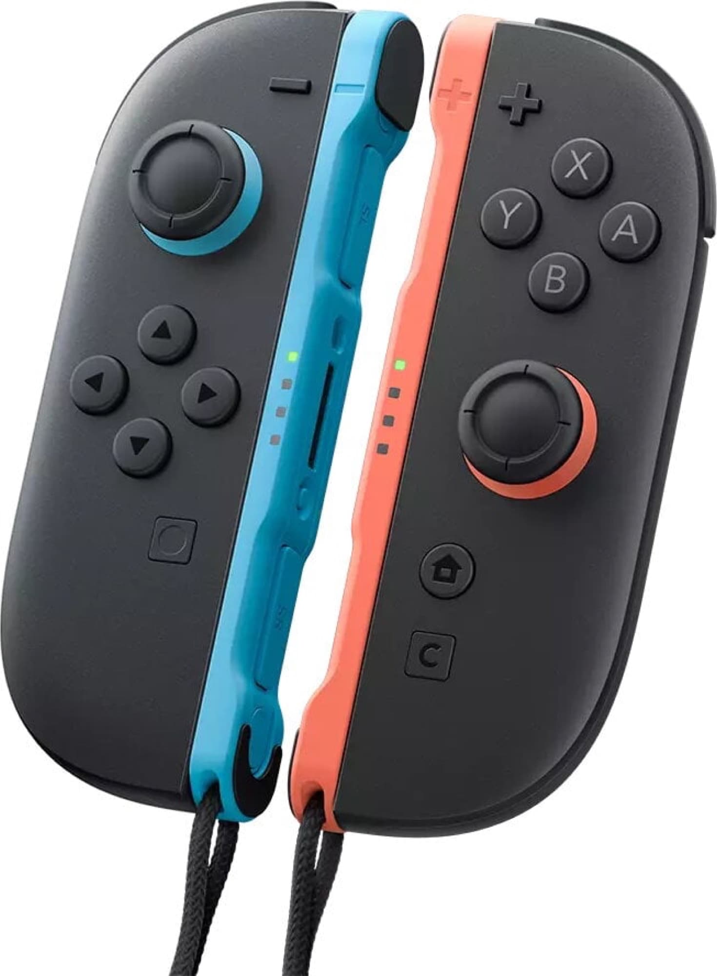 Joy-Con 2 ljusblå och ljusröd