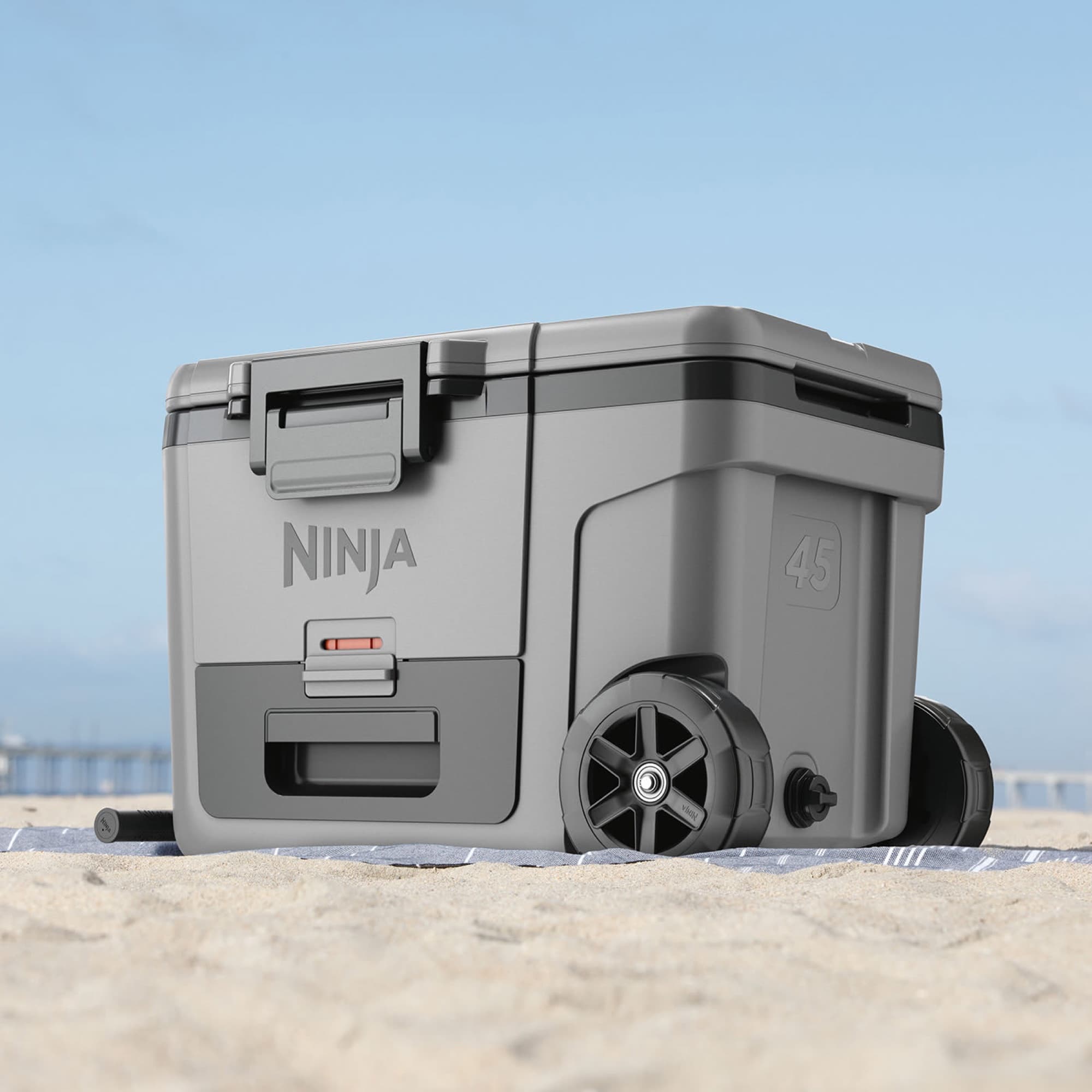 Kylboxen på stranden