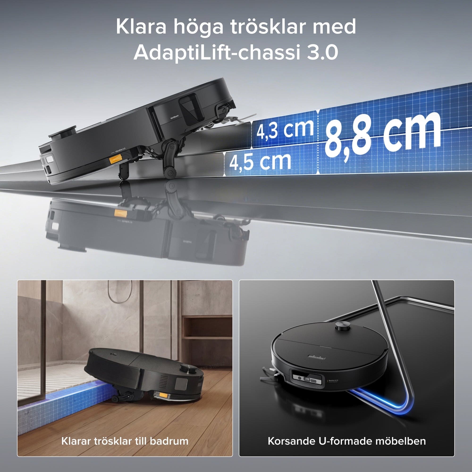 Saros 20 Sonic i svart vid en tröskel