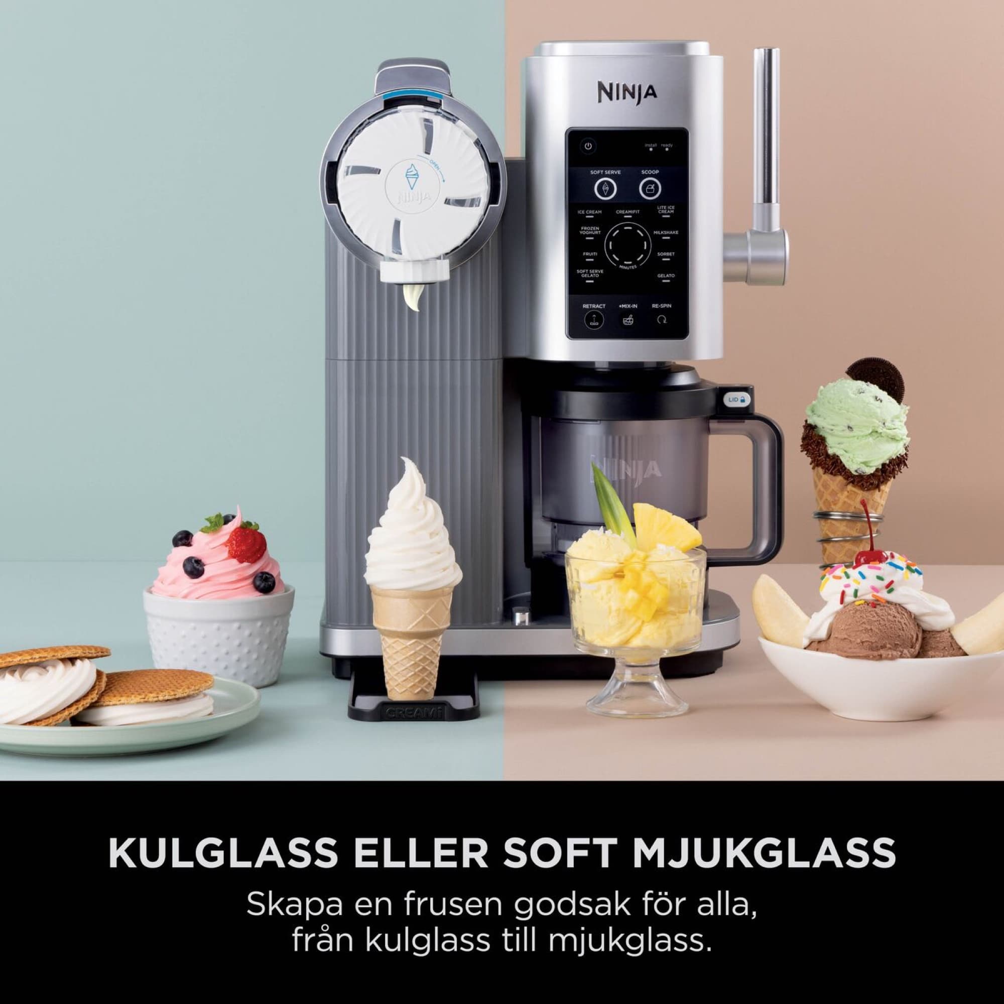 Spoon & Spin med kulglass och mjukglass