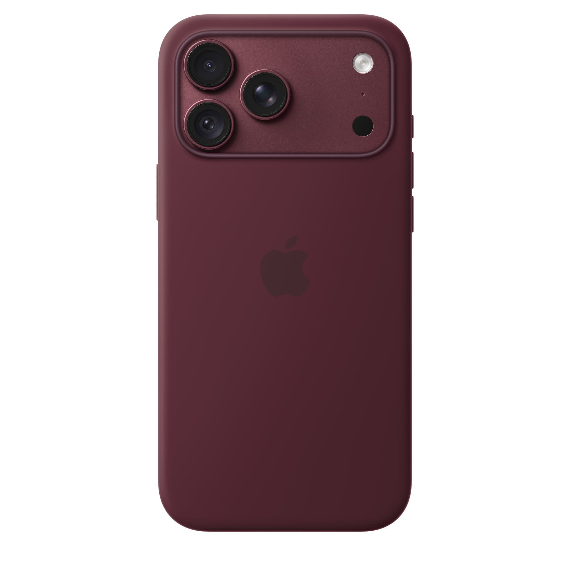 Silikonskal med MagSafe till iPhone 18 Pro och 18 Pro Max – iPhone 18 Pro Max i bourgogne