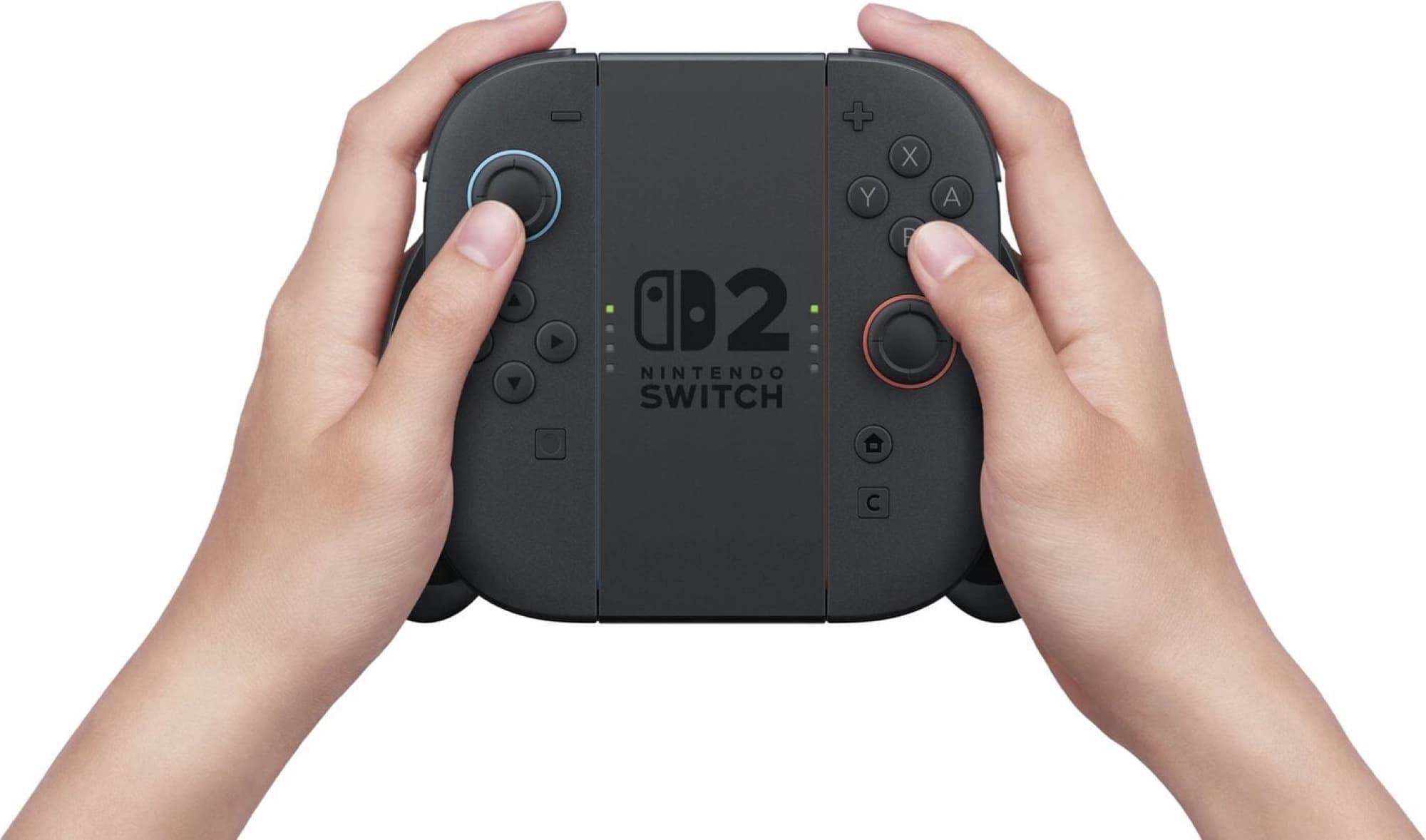Nintendo Switch 2 i handhållet läge