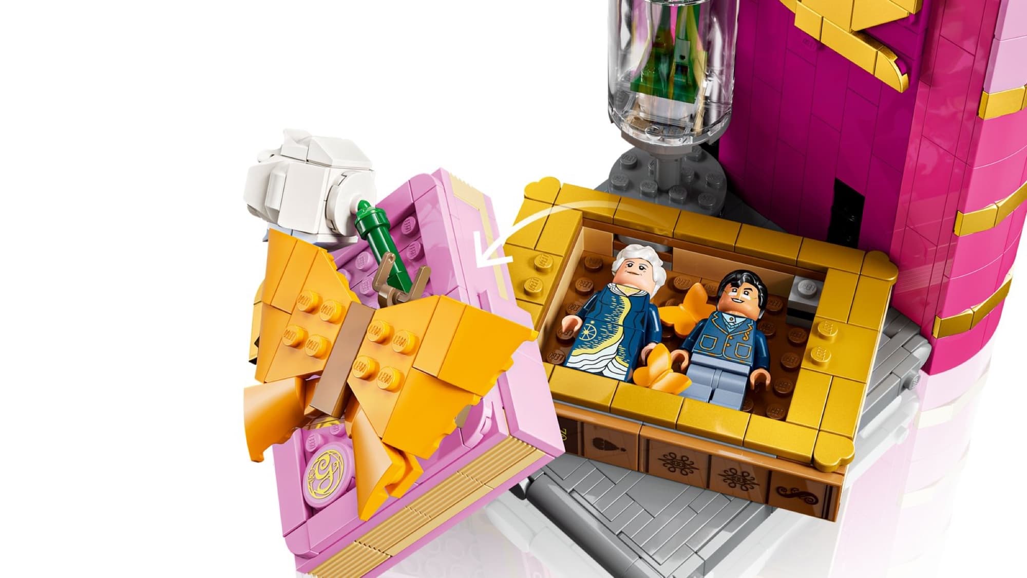 Wicked-bokstöd i LEGO – detalj 5