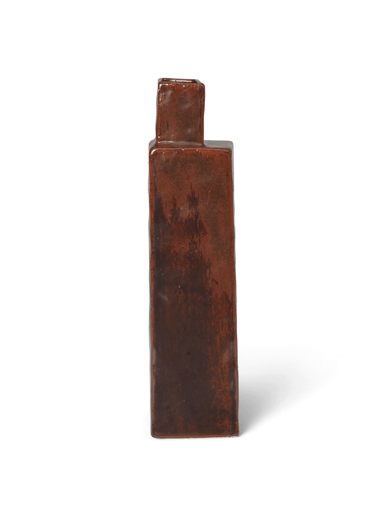 Ferm Living Koa vas – H 40 cm, Red Brown