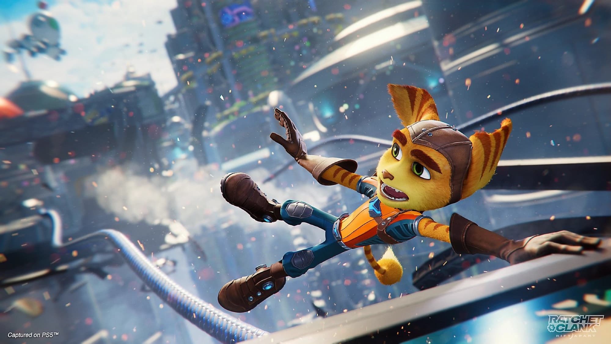 Bild från Ratchet & Clank: Rift Apart