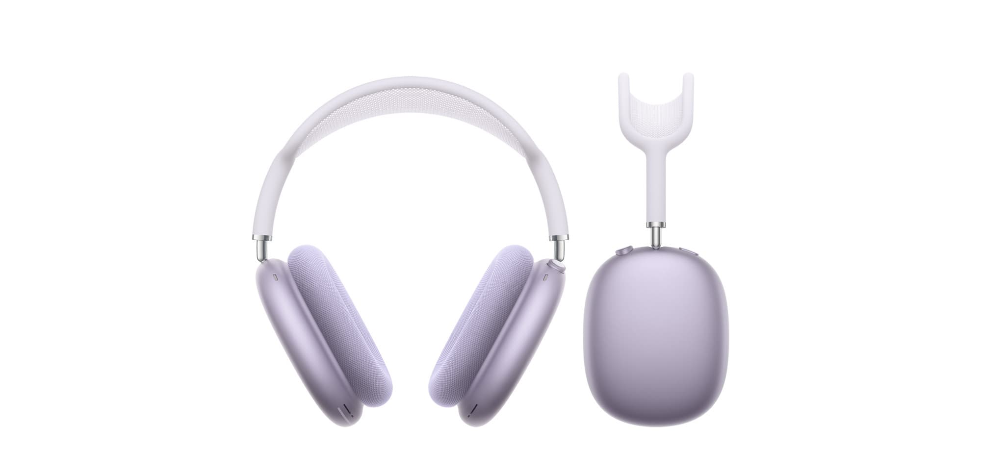 AirPods Max 2 i lila med Smart Case