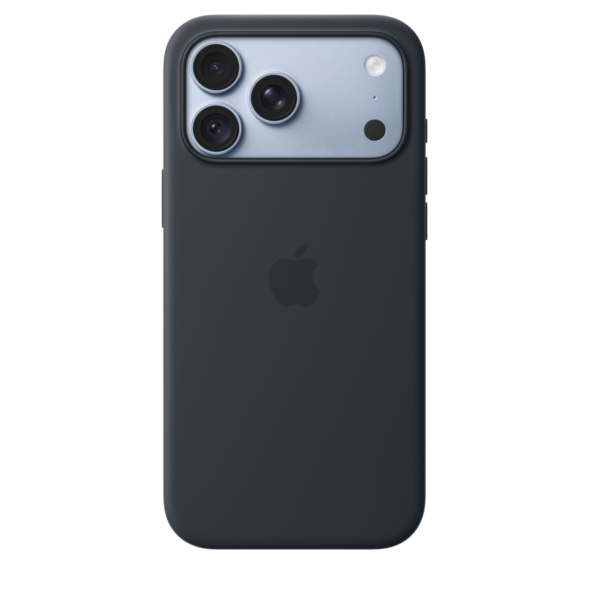 Silikonskal med MagSafe till iPhone 18 Pro och 18 Pro Max – iPhone 18 Pro Max i marinblå