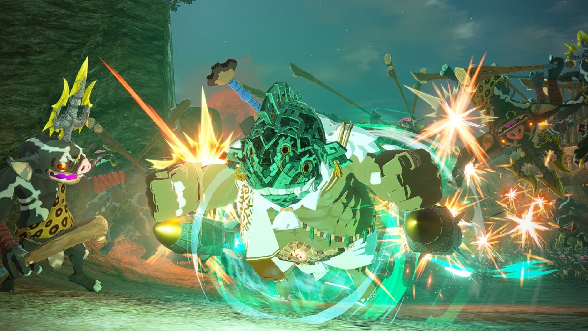 Skärmbild från Hyrule Warriors: Age of Imprisonment