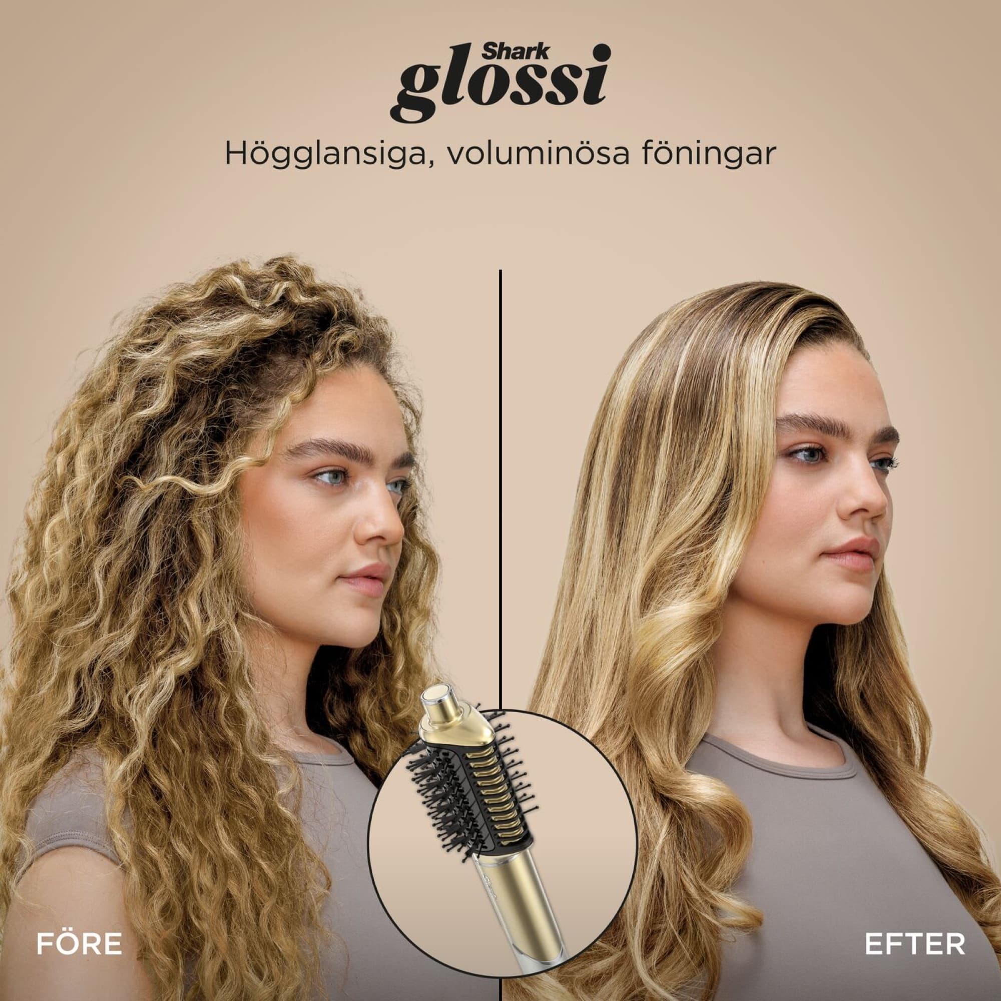 Glossi ger en fyllig föning