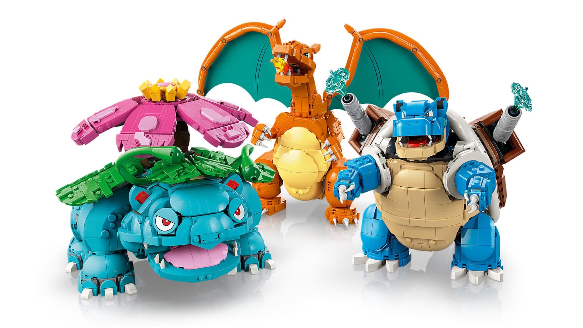 Venusaur, Charizard och Blastoise – detalj 2