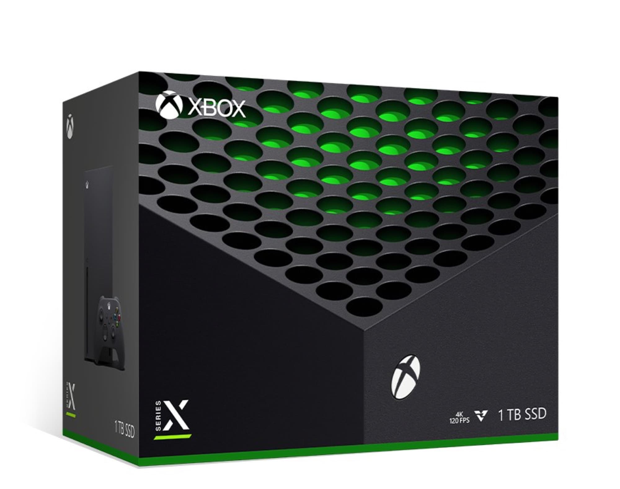 Förpackning Xbox Series X 1 TB Carbon Black