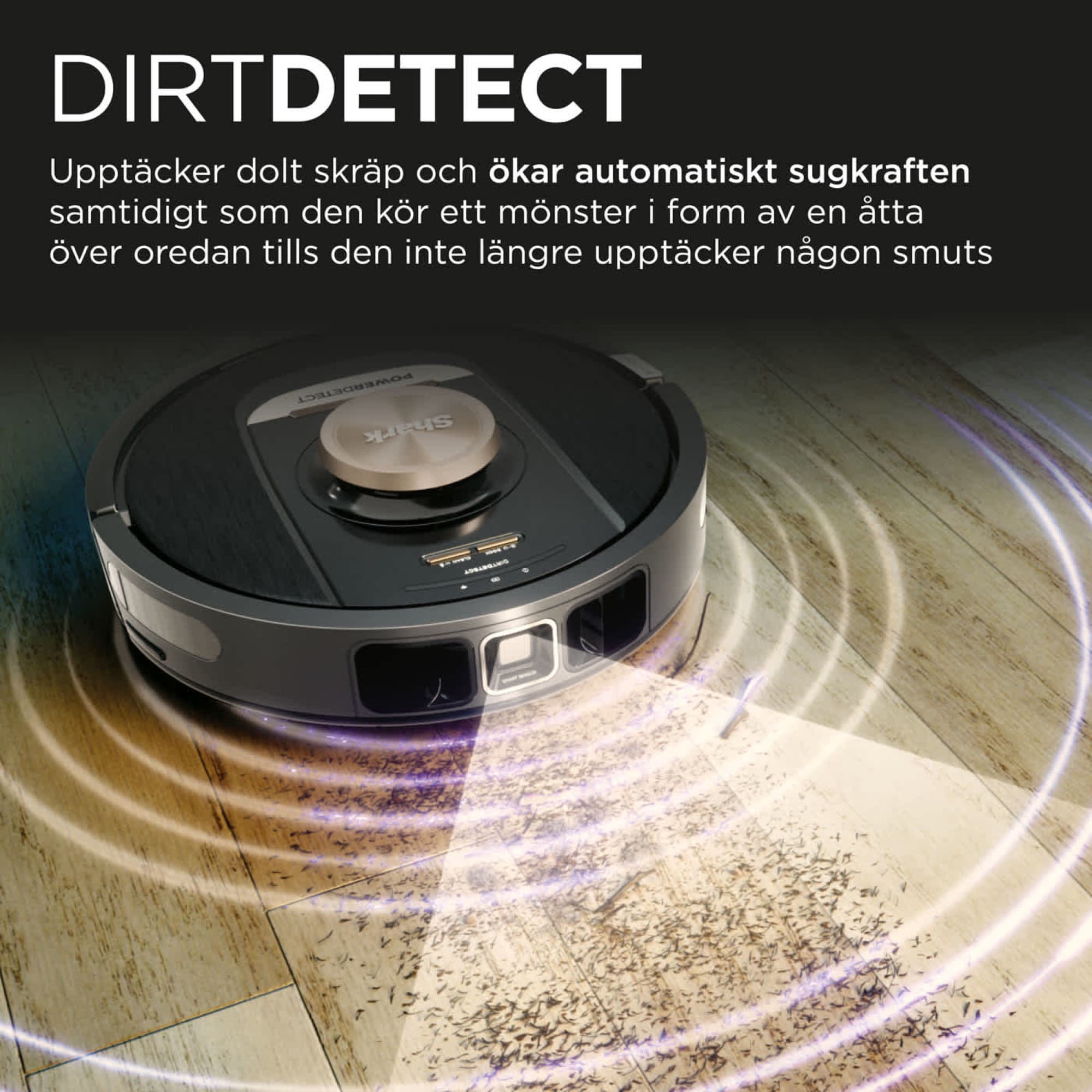 DirtDetect kör över smutsen i åttor