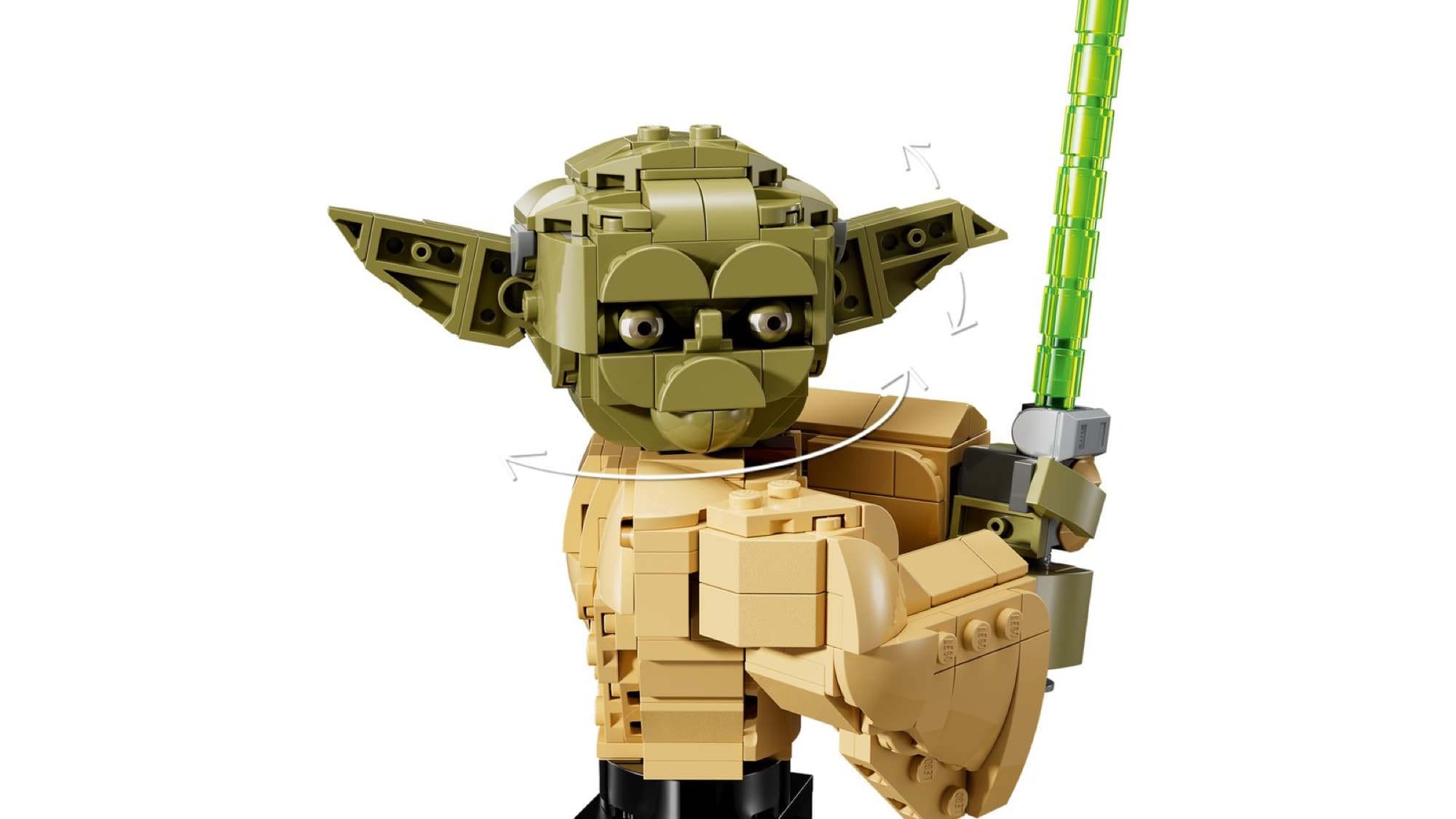 The Yoda bust – detail 4
