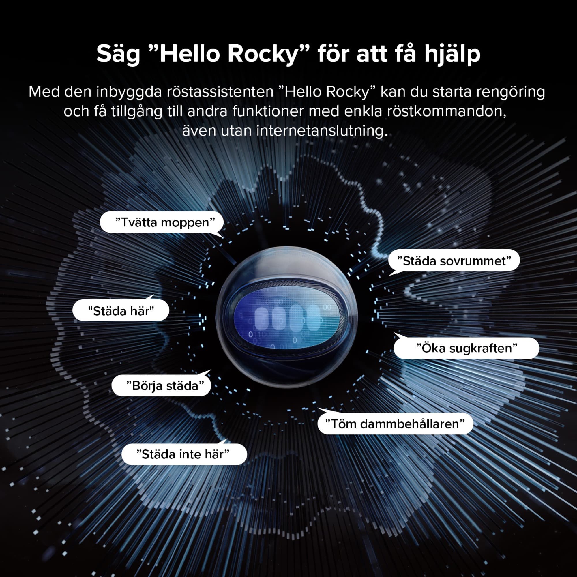 Röststyrning med ”Hello Rocky”