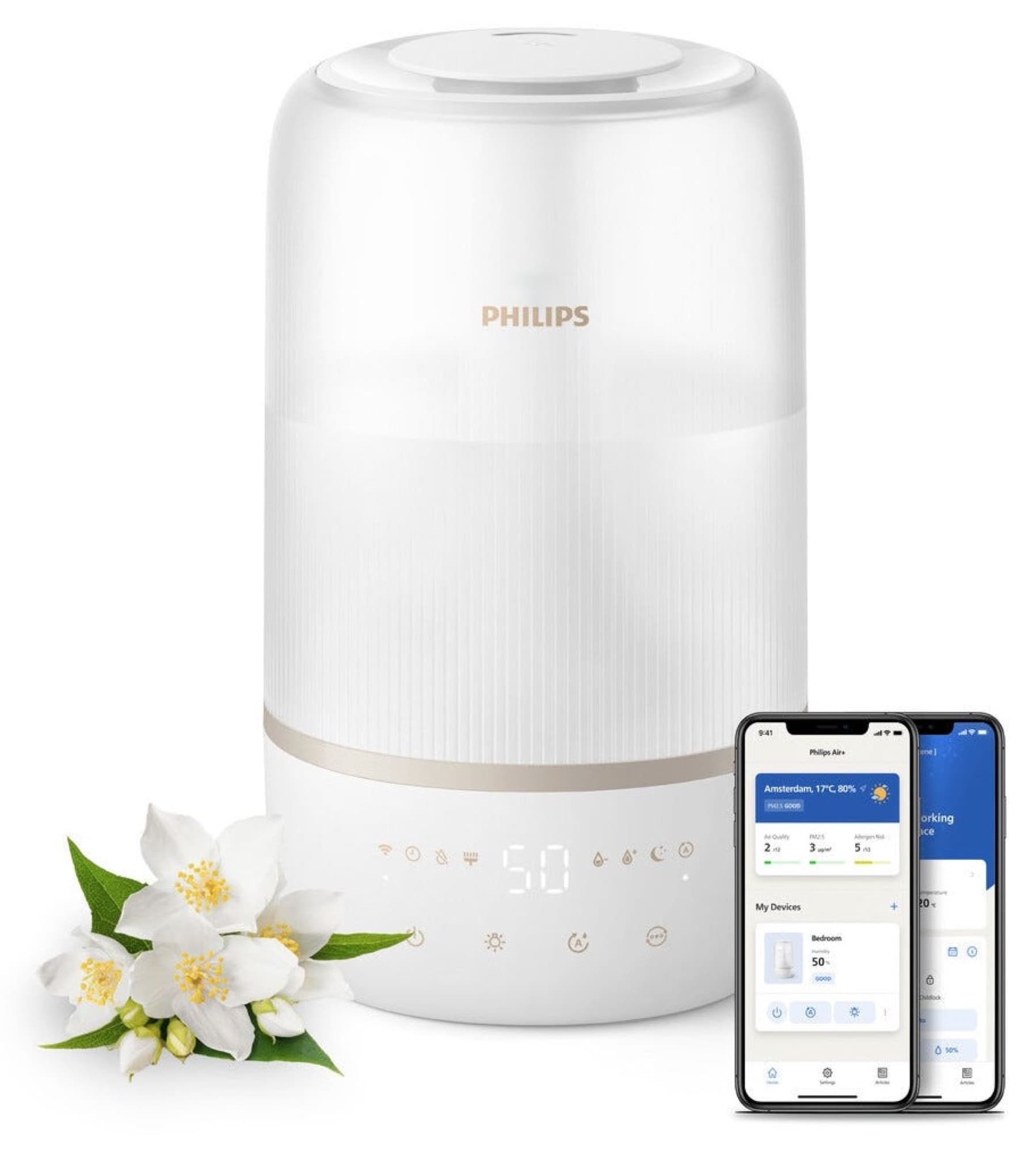 Philips HU1510/04 i vitt
