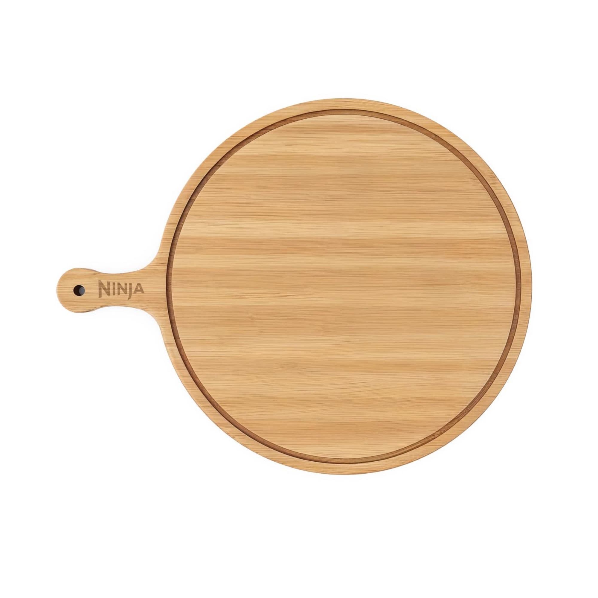 Brädan ovanifrån med handtag