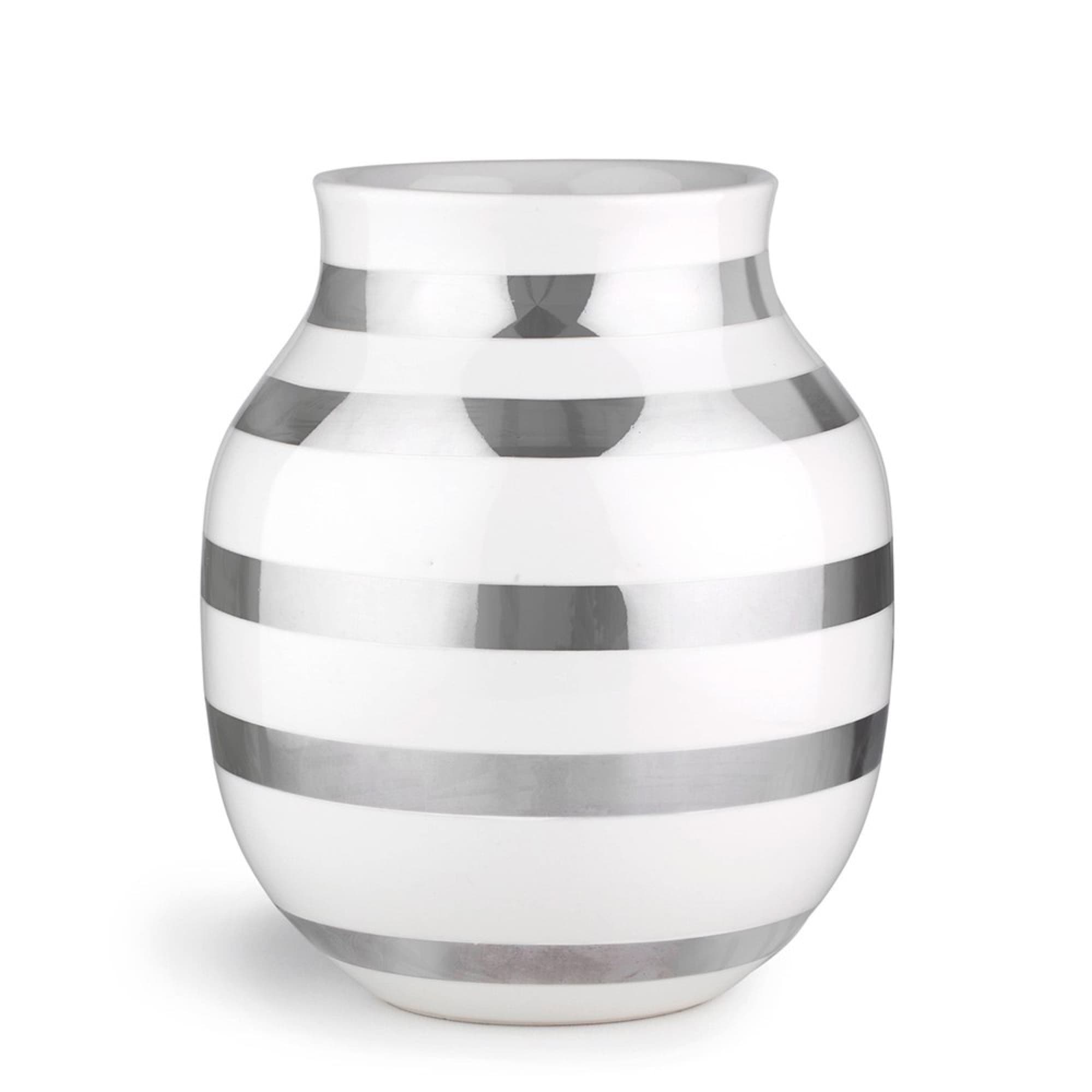 Kähler Omaggio vas – 20 cm, Silver
