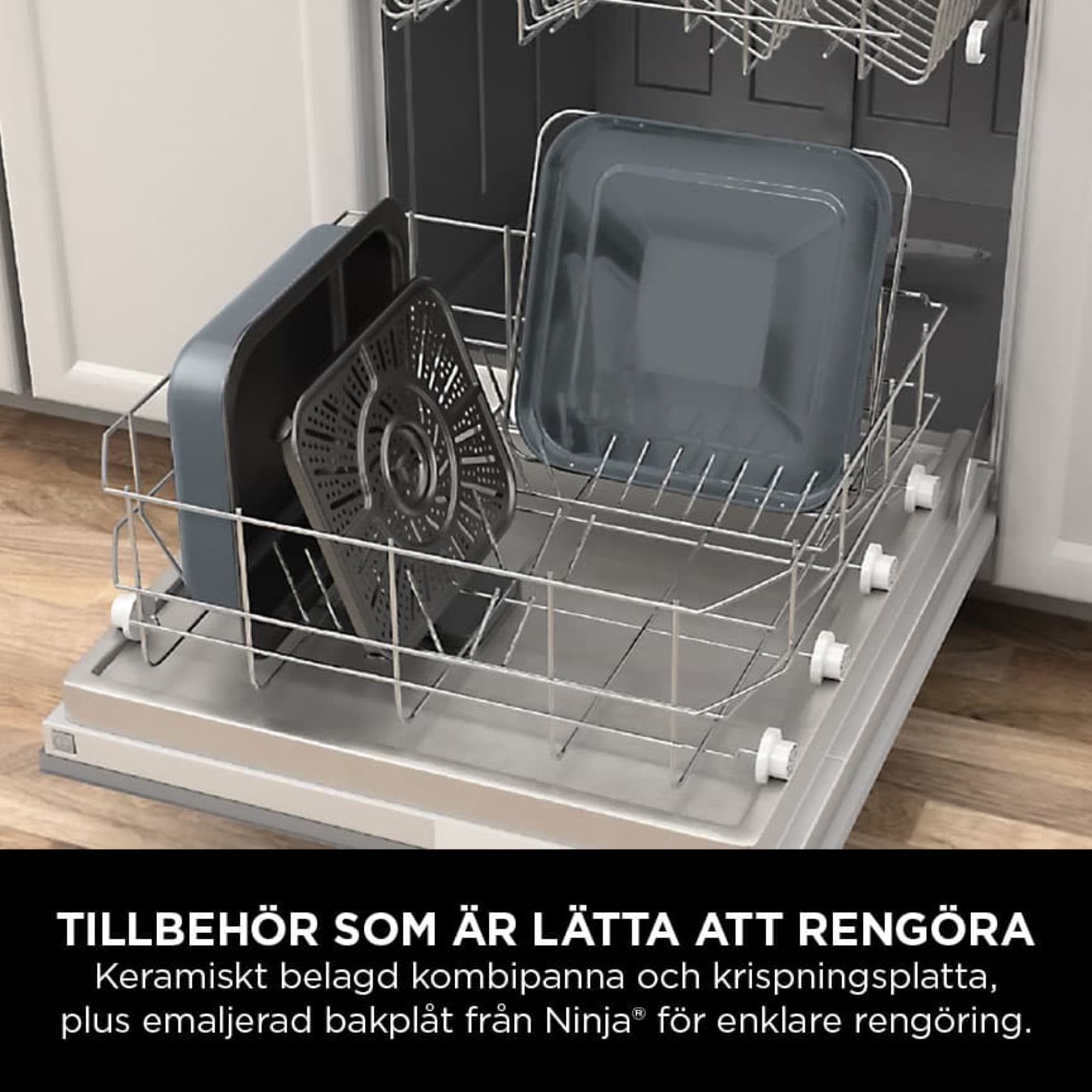 Tillbehören i diskmaskinen