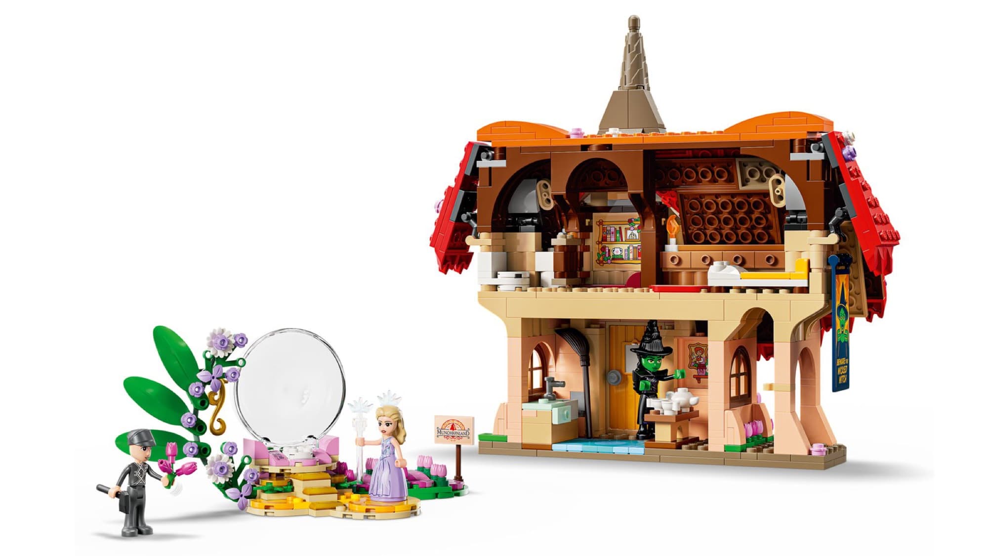 Munchkinland-stuga i LEGO – detalj 2
