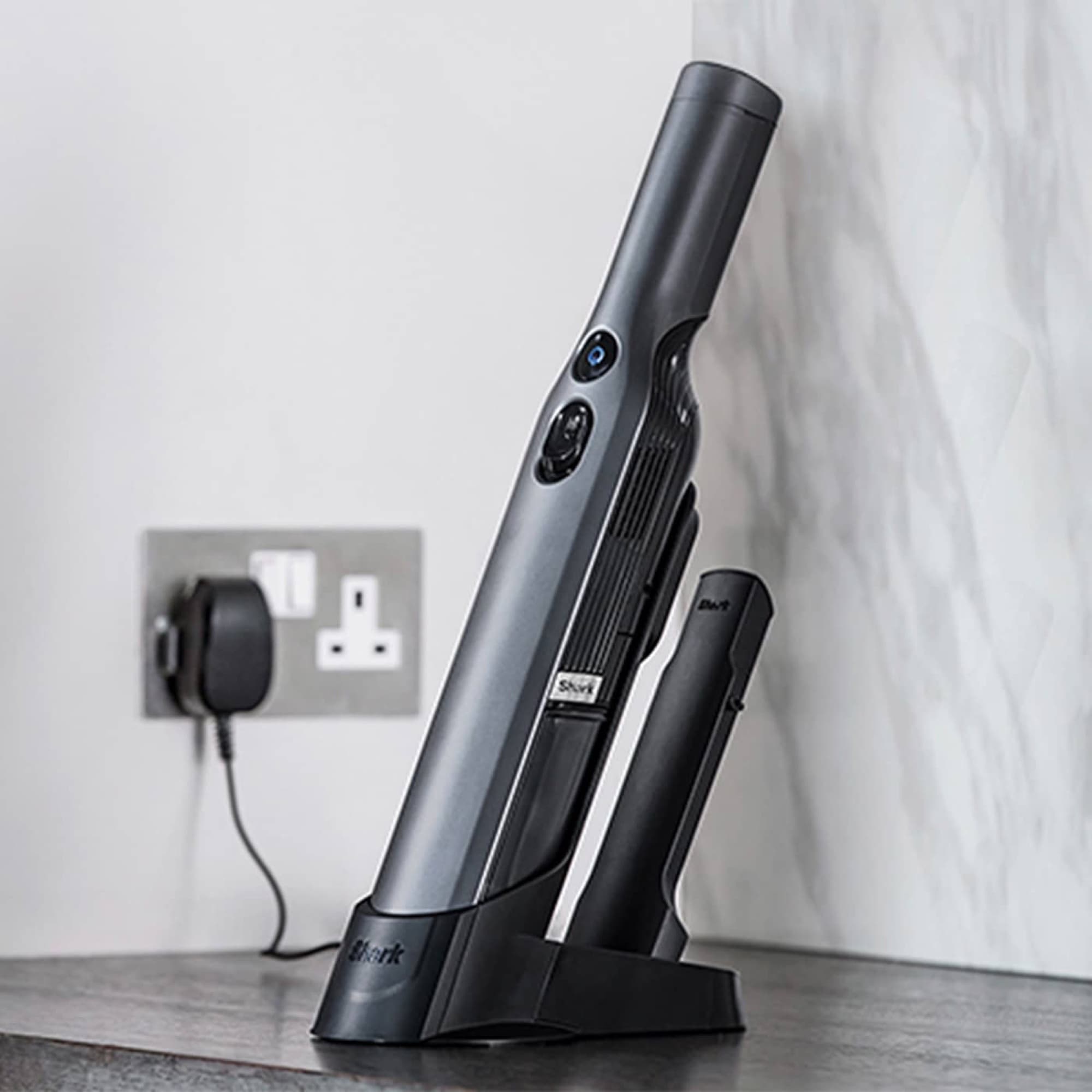 The handheld and tool in the dock