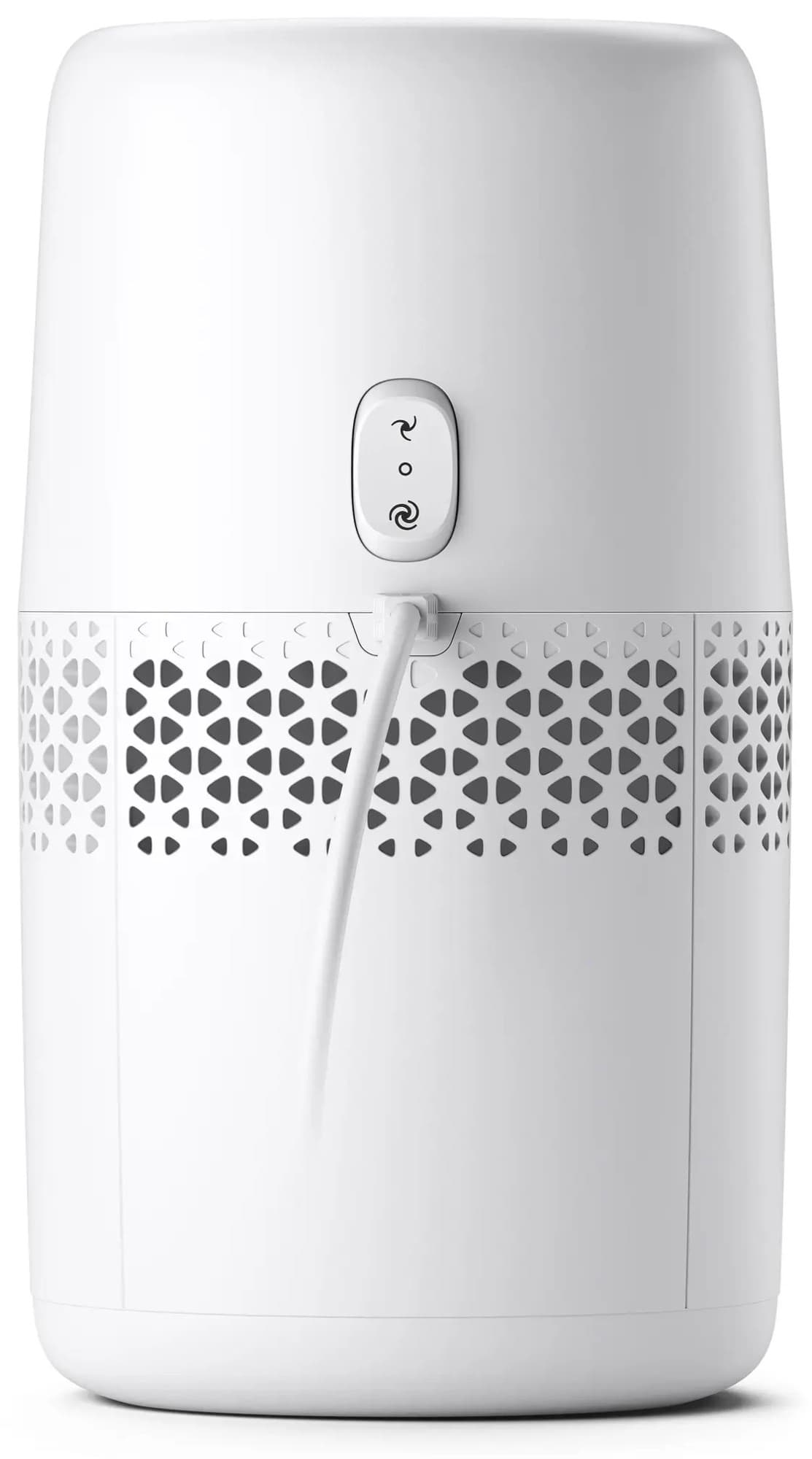 The back with button and light