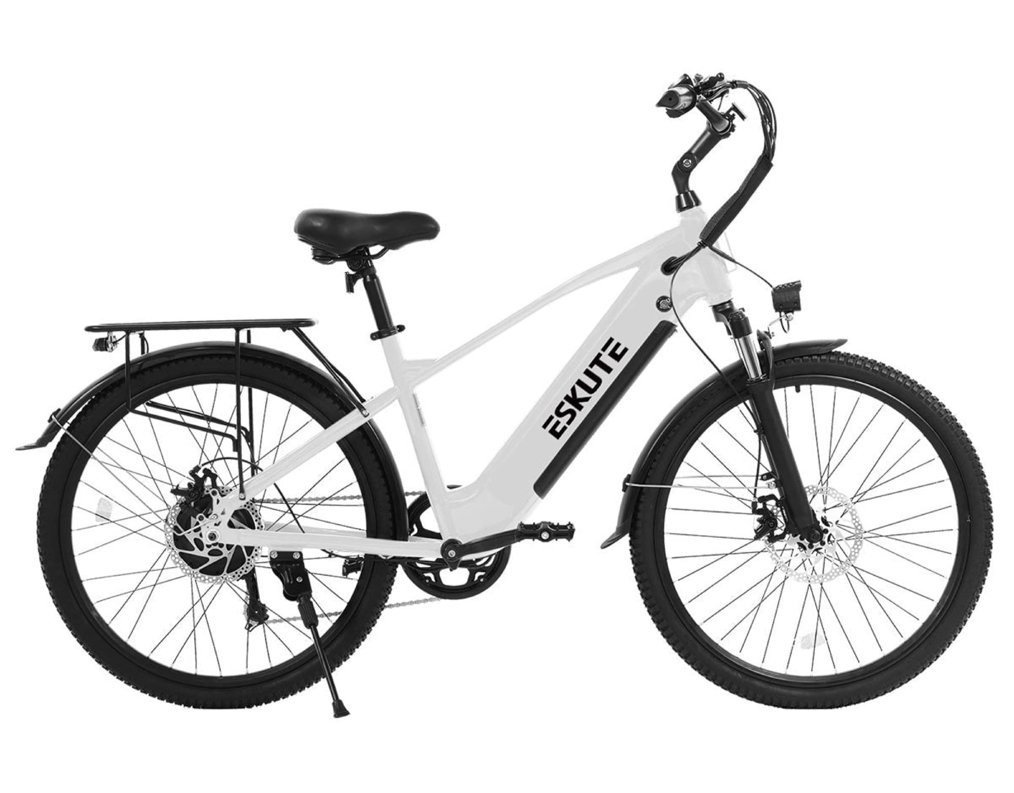 Eskute C202 med hög ram i vitt
