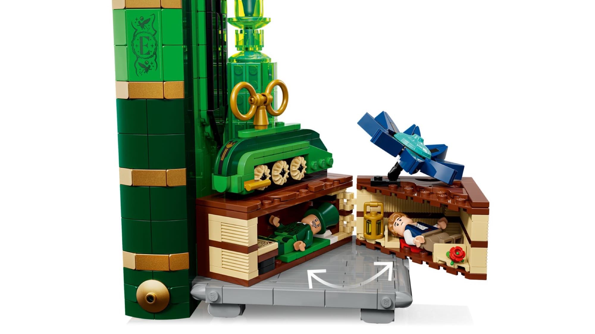 Wicked-bokstöd i LEGO – detalj 4