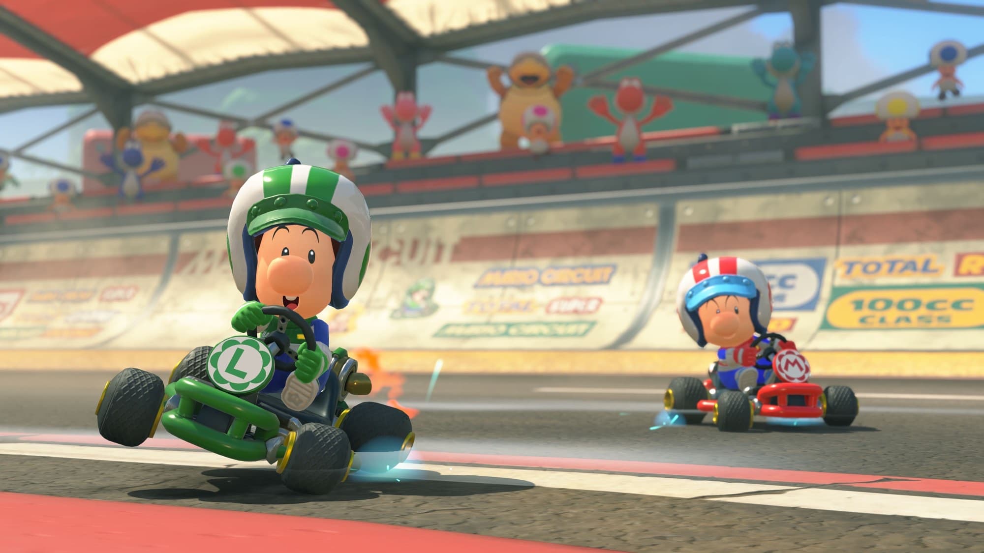 Skärmbild från Mario Kart World