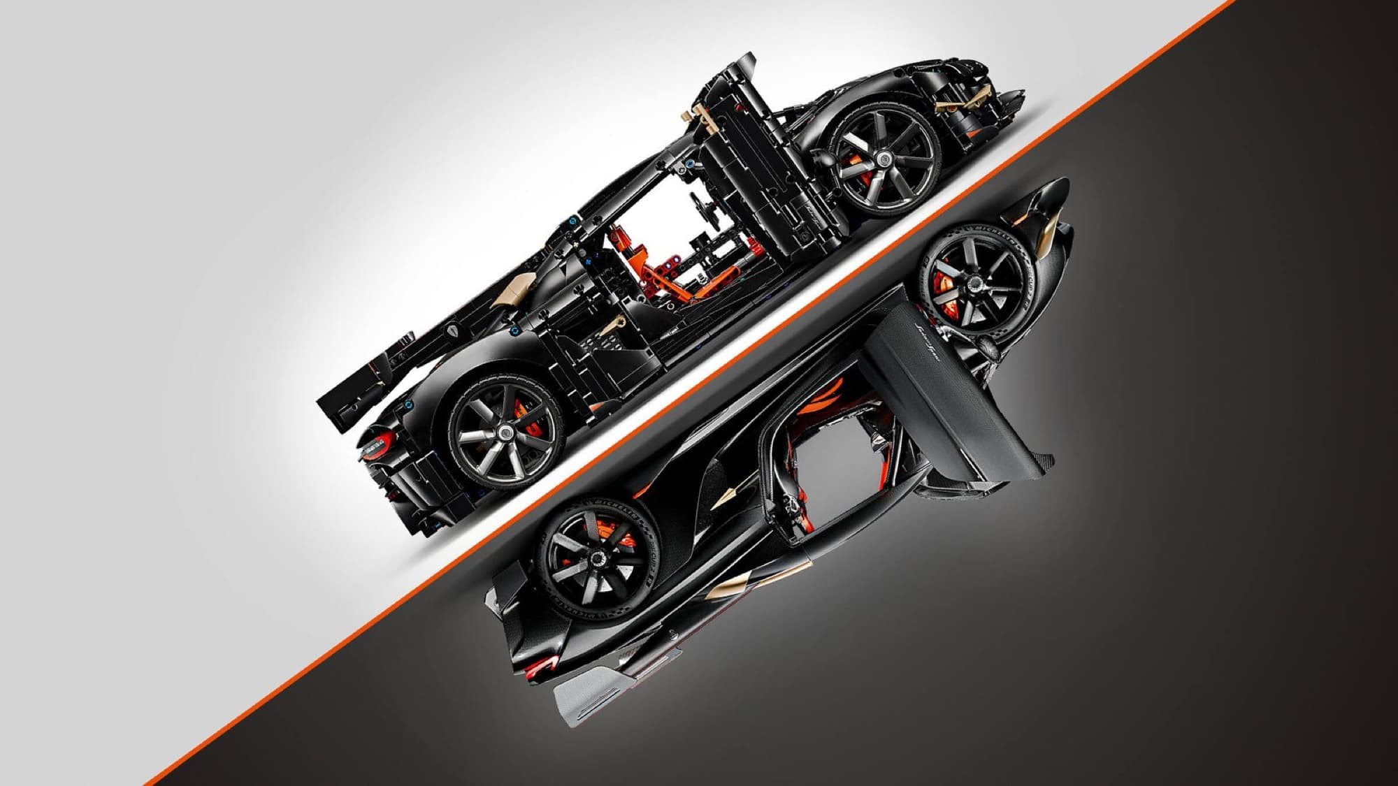 Koenigsegg i LEGO Technic – detalj 5