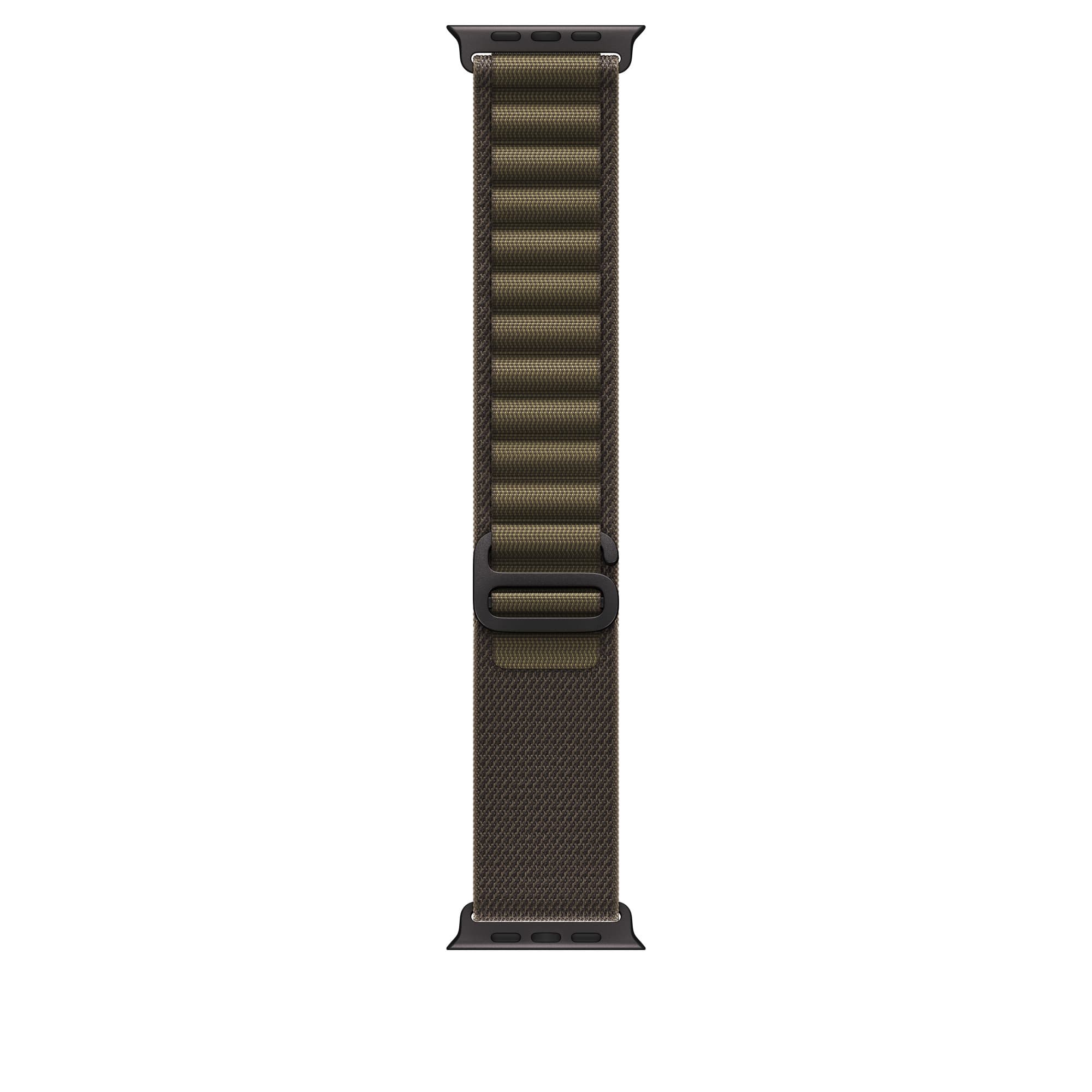 Bergsloop till Apple Watch i mörk oliv, svart titan