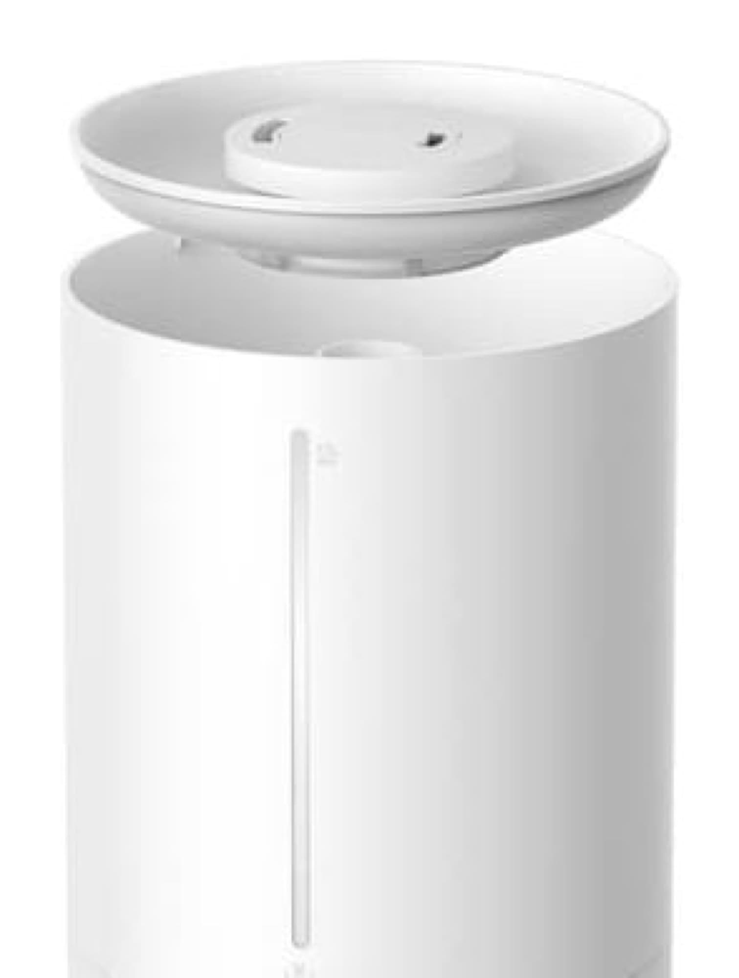 The lid with the nozzles lifted