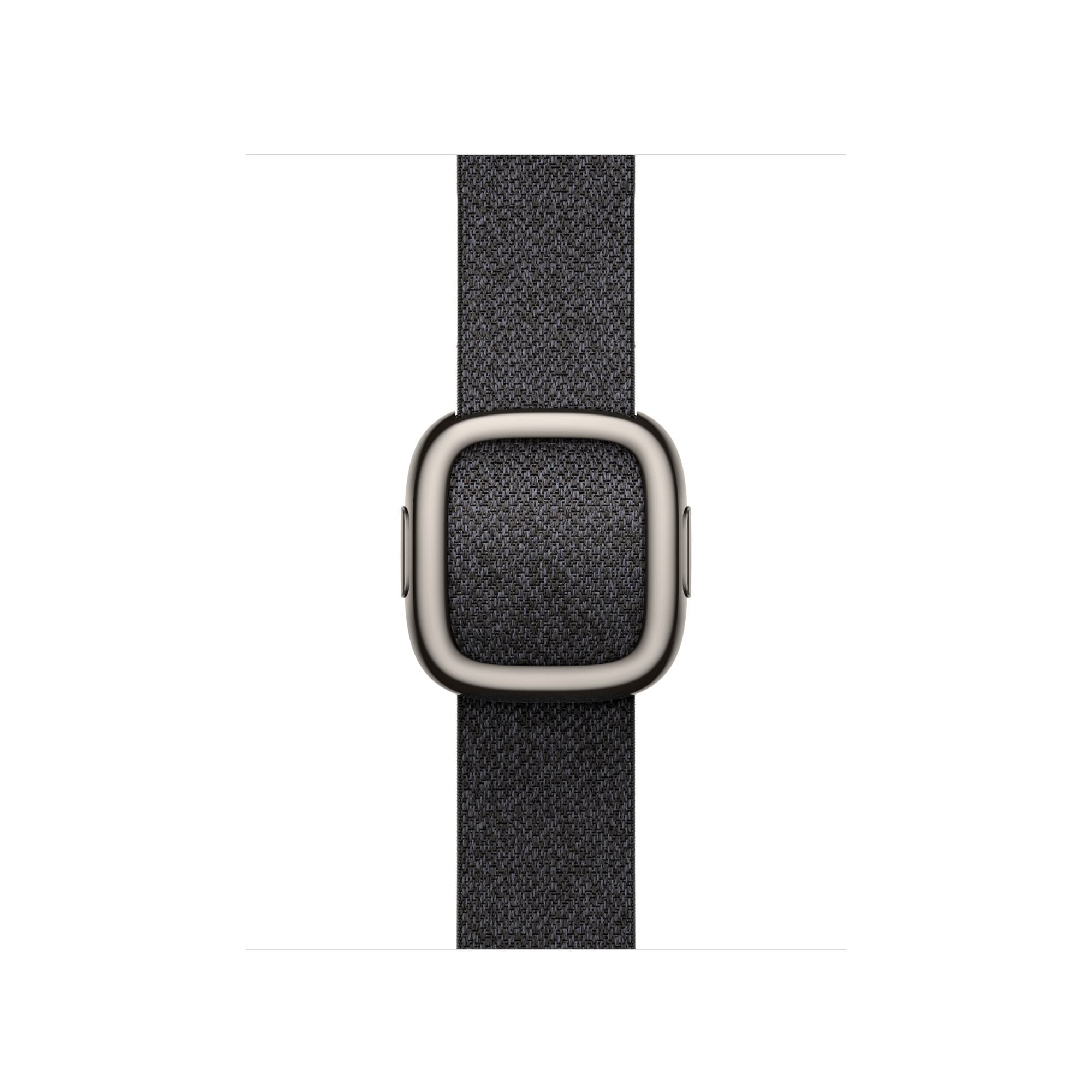 Armband med modernt spänne till Apple Watch i marinblå