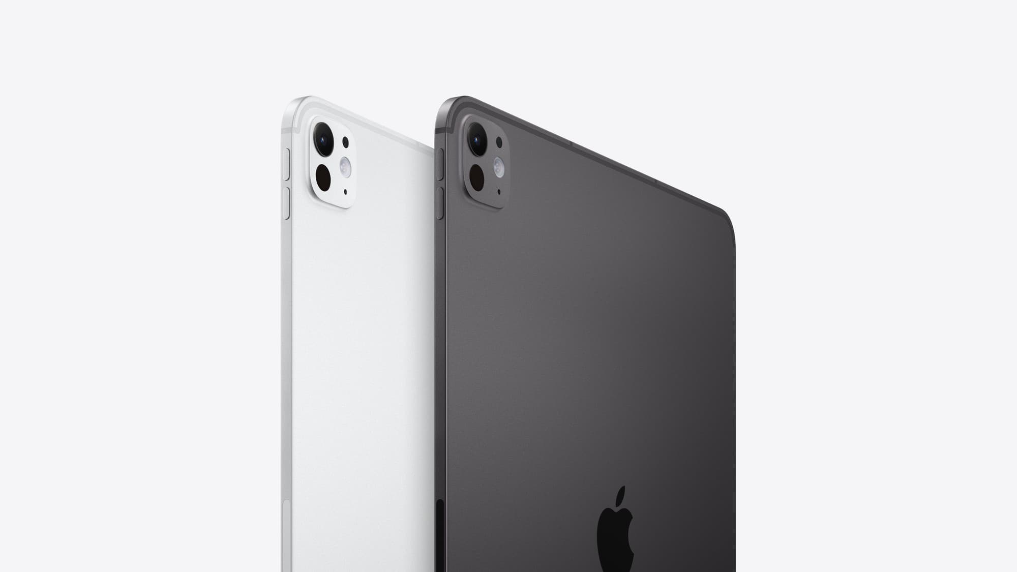 iPad Pro i silver och rymdsvart