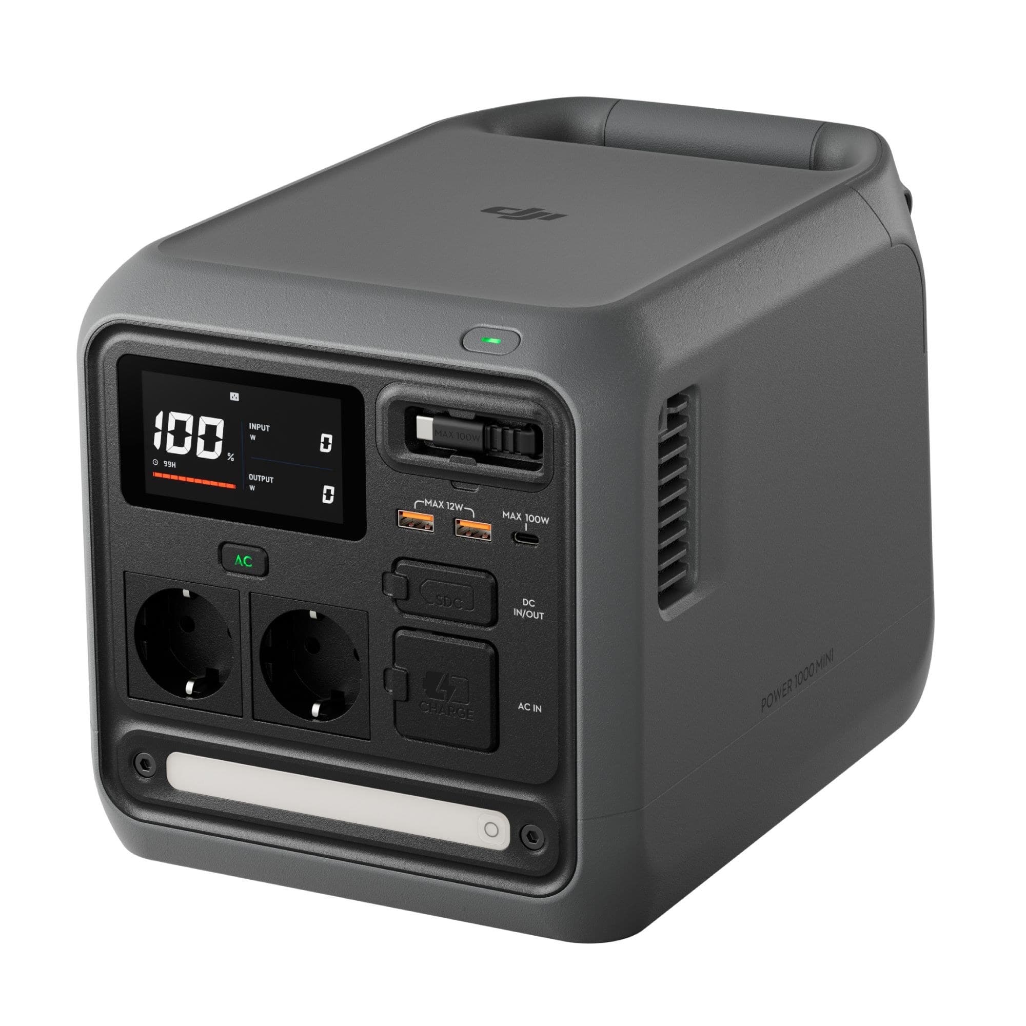Power 1000 Mini snett ovanifrån